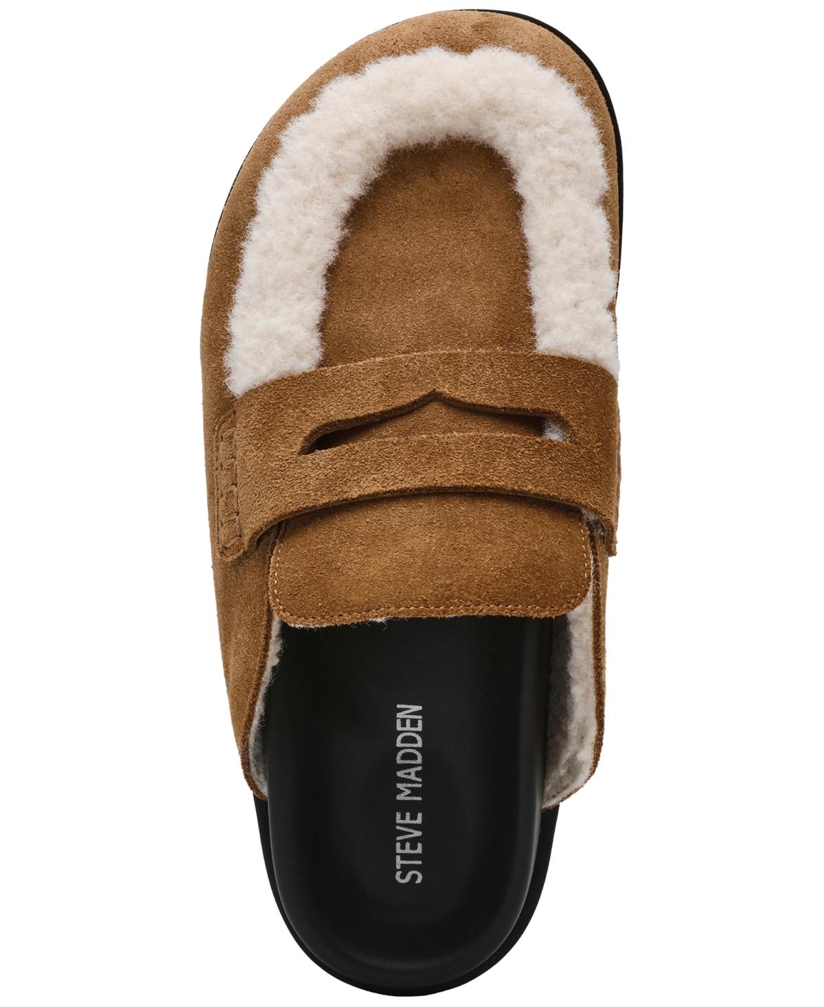 Steve Madden Tomlin Cozy Clogs in Brown Lyst