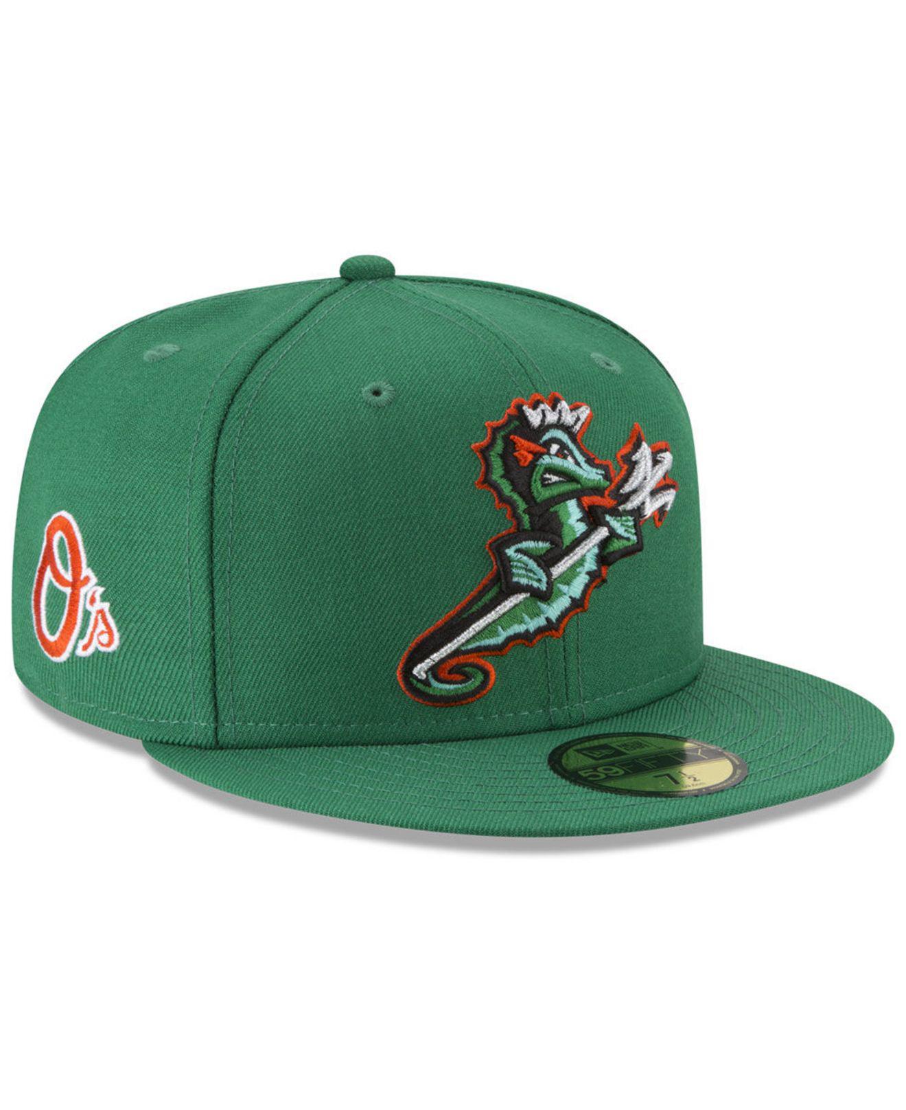 Norfolk Tides New Era Authentic Collection Team Home 59FIFTY
