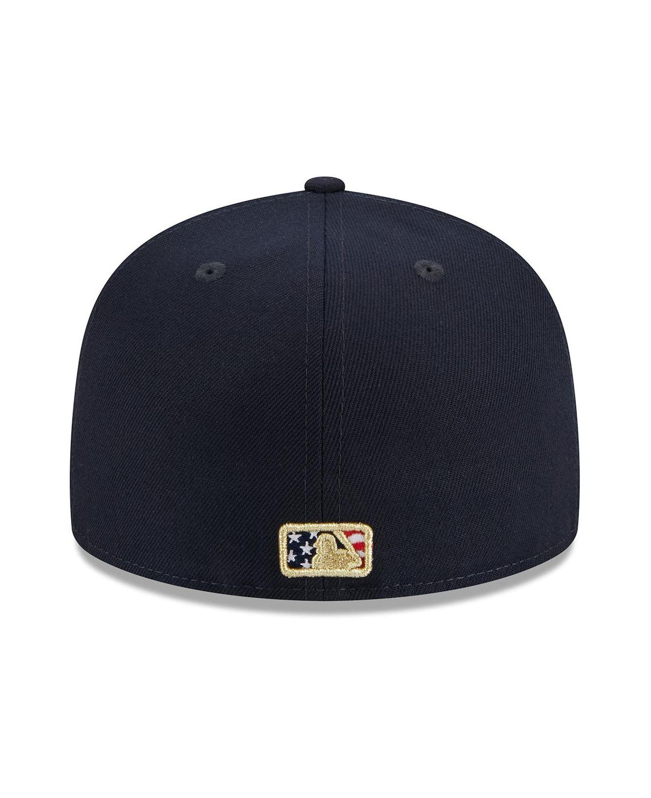 2023 Navy 4th of July New Era 59FIFTY Fitted Hat 7