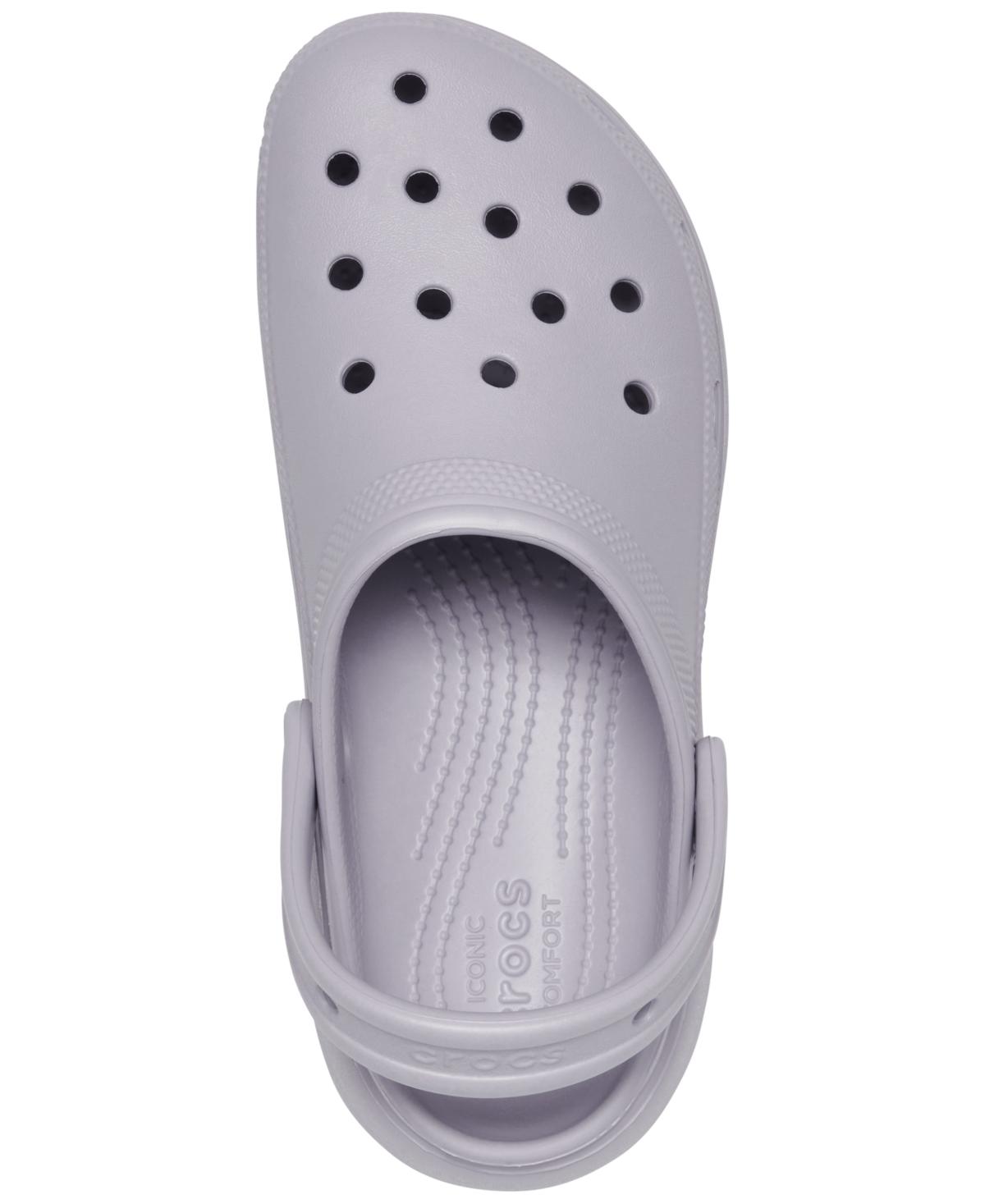 Crocs™ Classic Platform Clogs From Finish Line in Gray Lyst