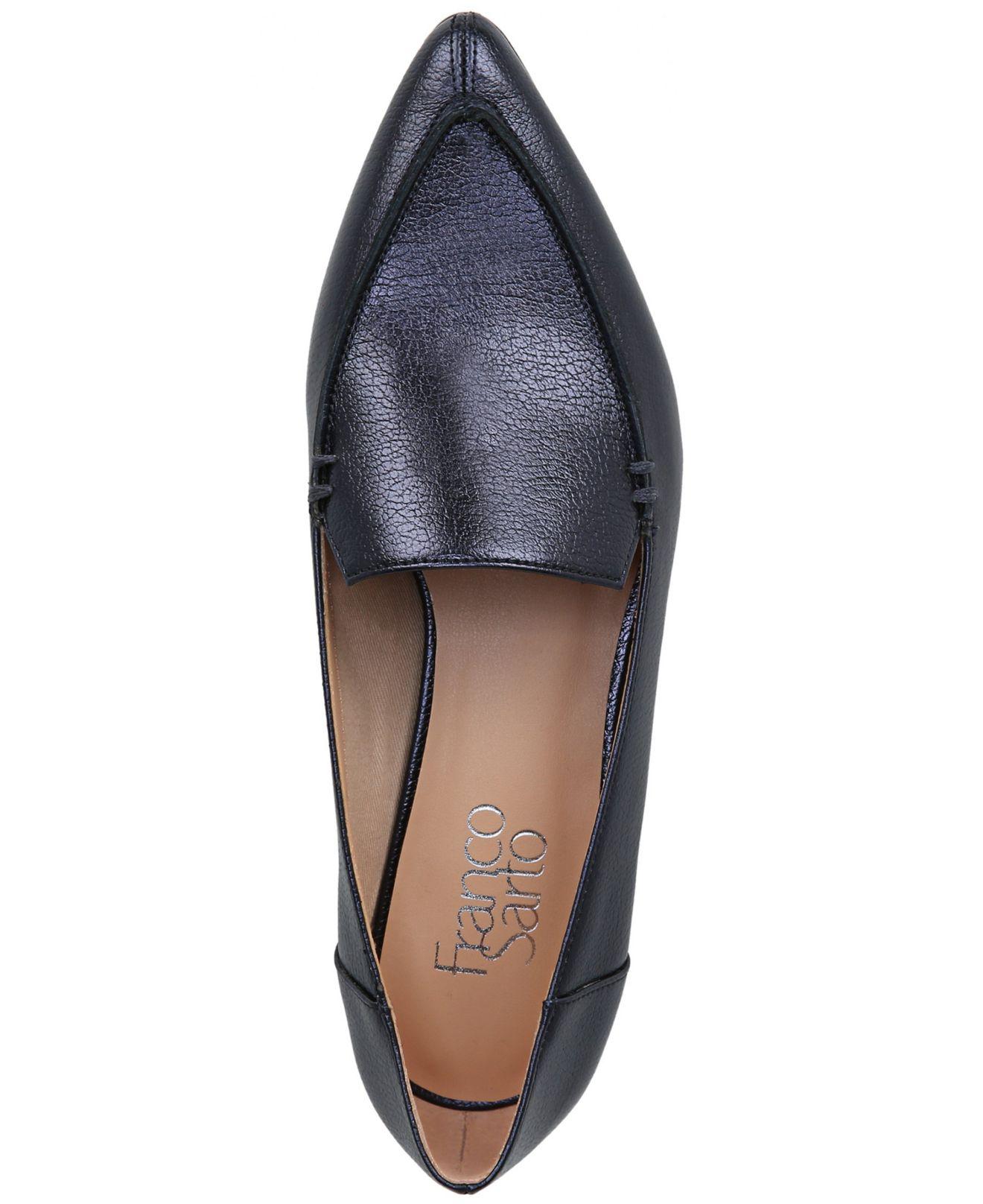franco sarto blue flats