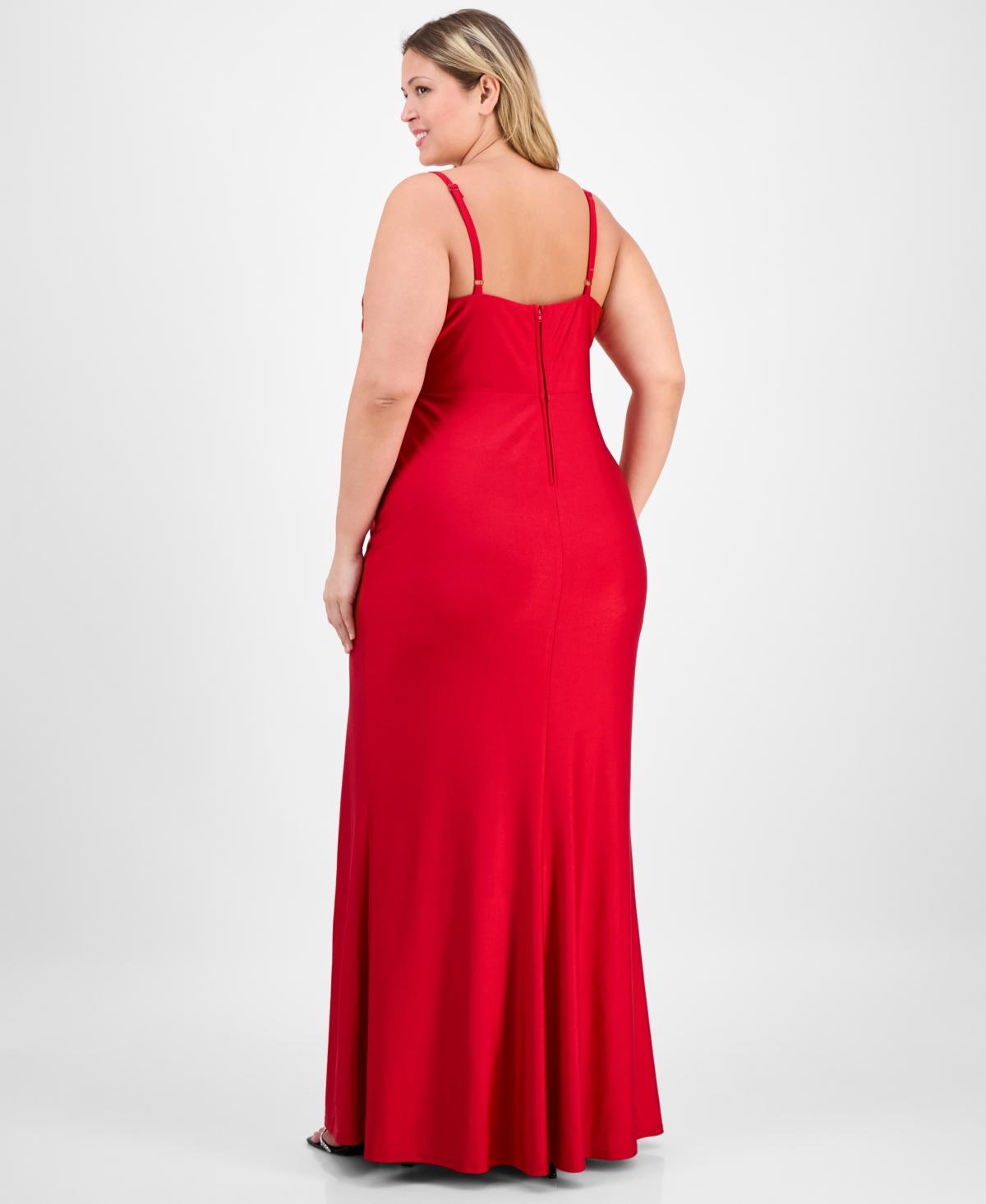 open lace back dress Petite Studio's Carly Dress in Red Floral