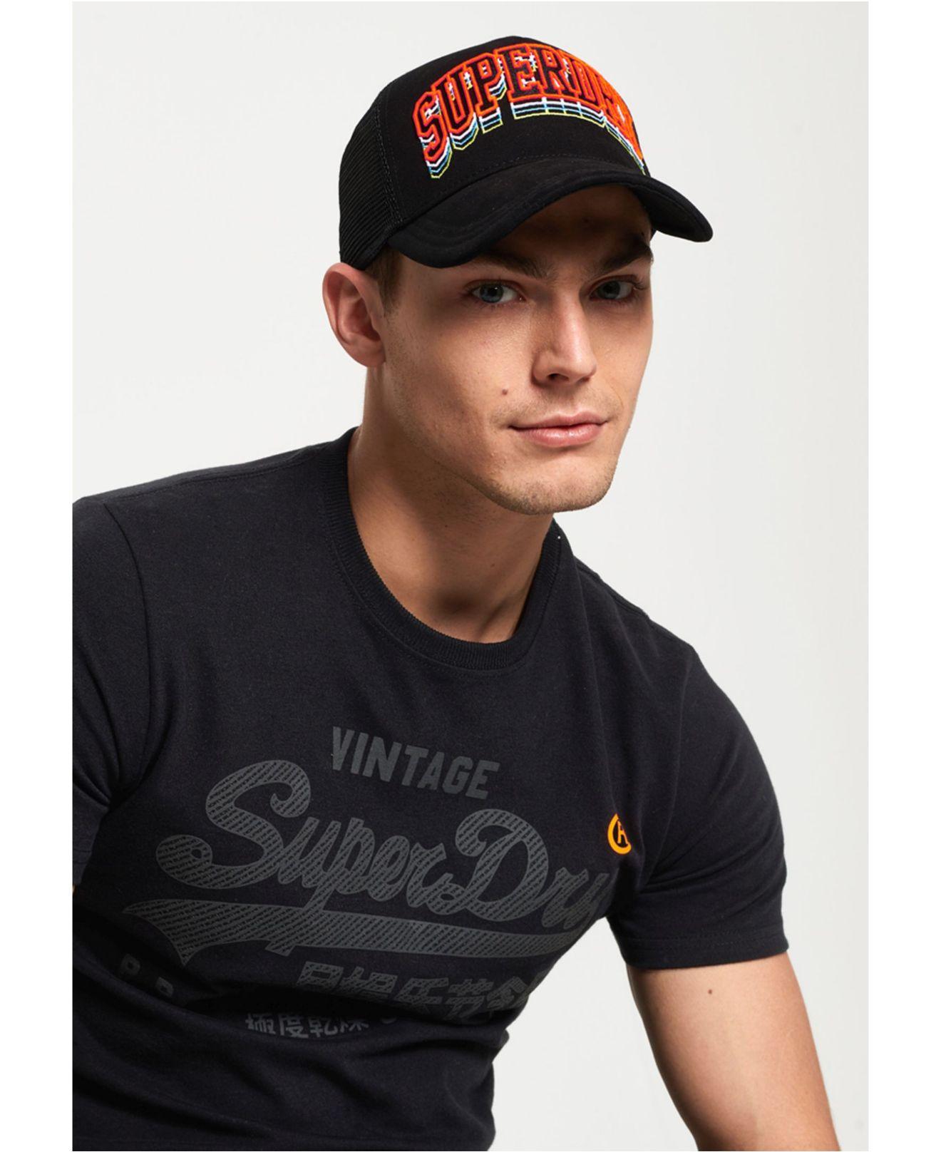 Black superdry hat Clearance