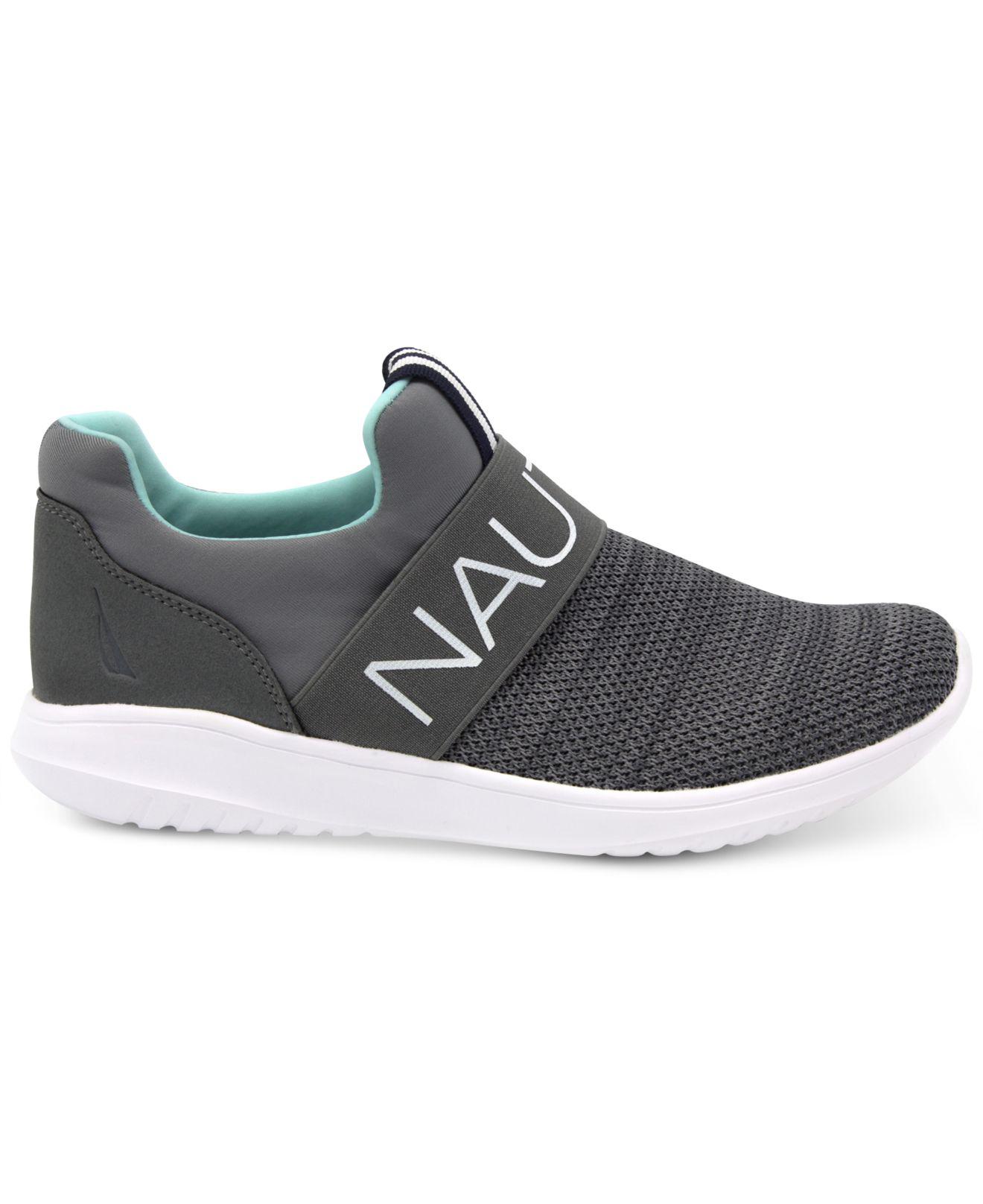 Nautica Canvey Slip-on Sneakers in Gray 