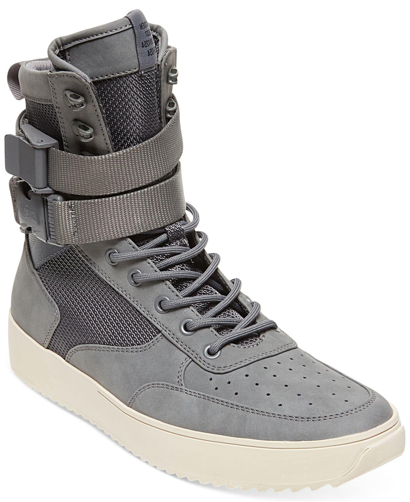 Steve Madden Men's Zeroday High-top Sneakers in Grey (Gray ...