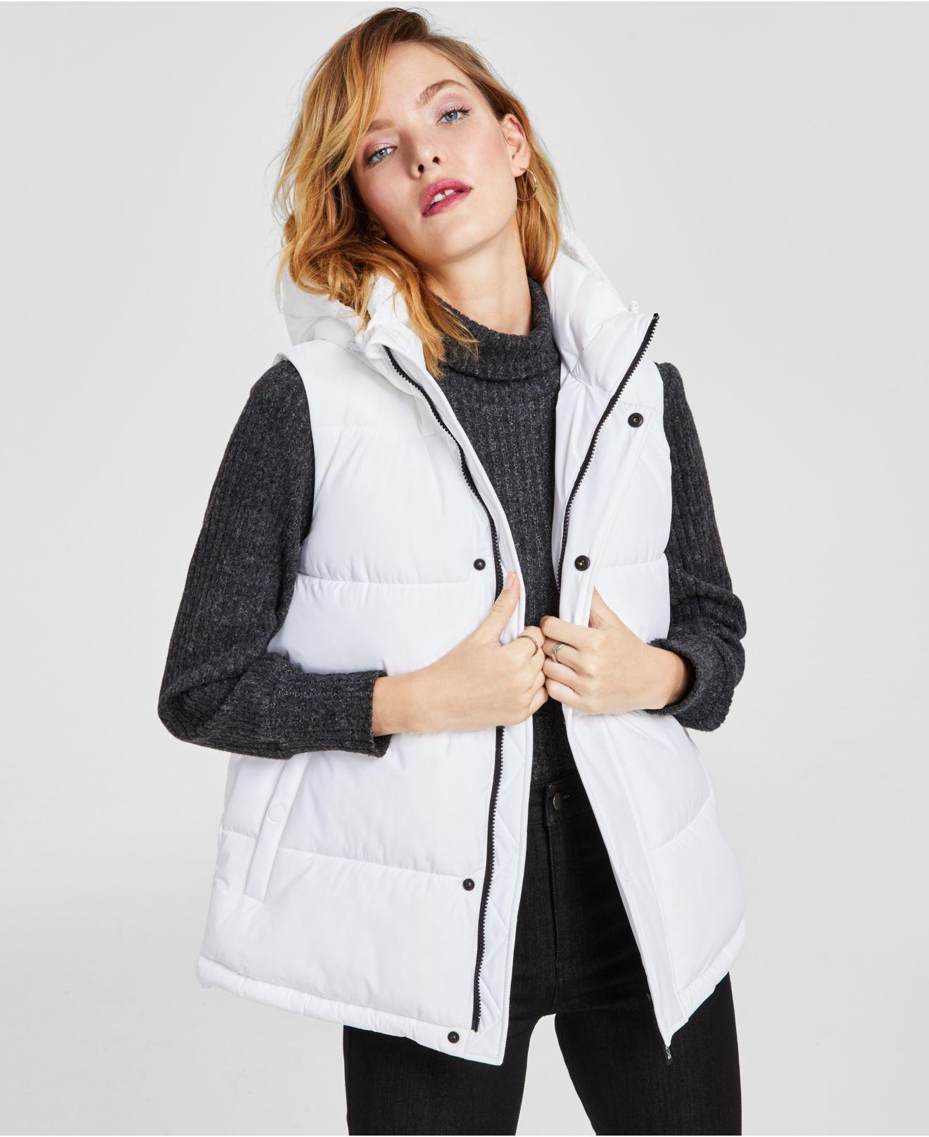 BCBGeneration Stretch Hooded Vest 