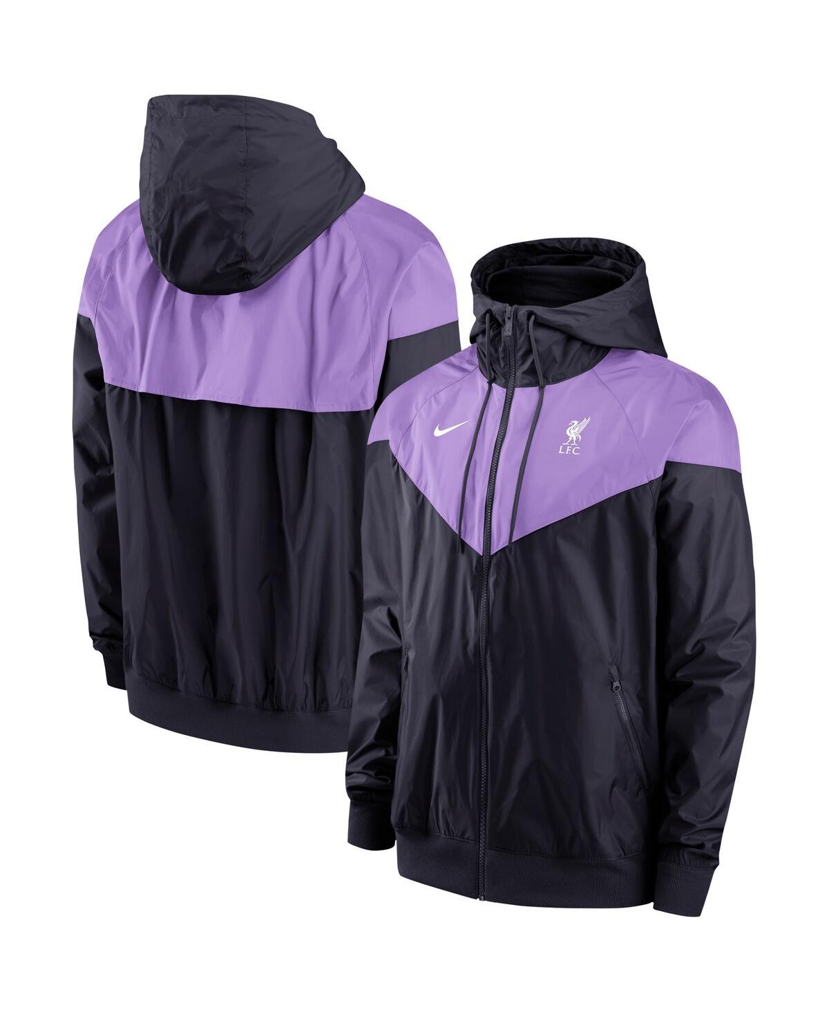 Nike Liverpool Windrunner Hoodie Full-zip Jacket in Purple for Men | Lyst