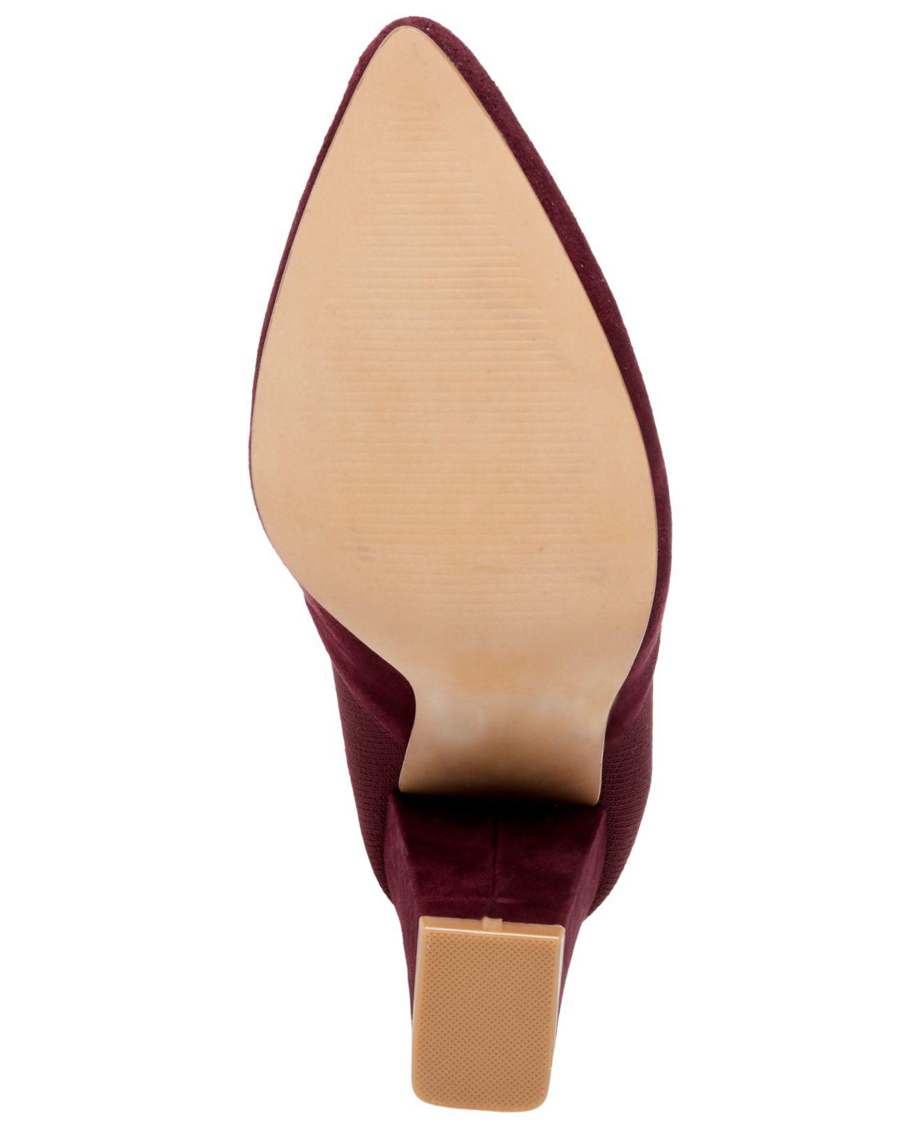 Steve Madden Suede Remy Sock Booties Lyst