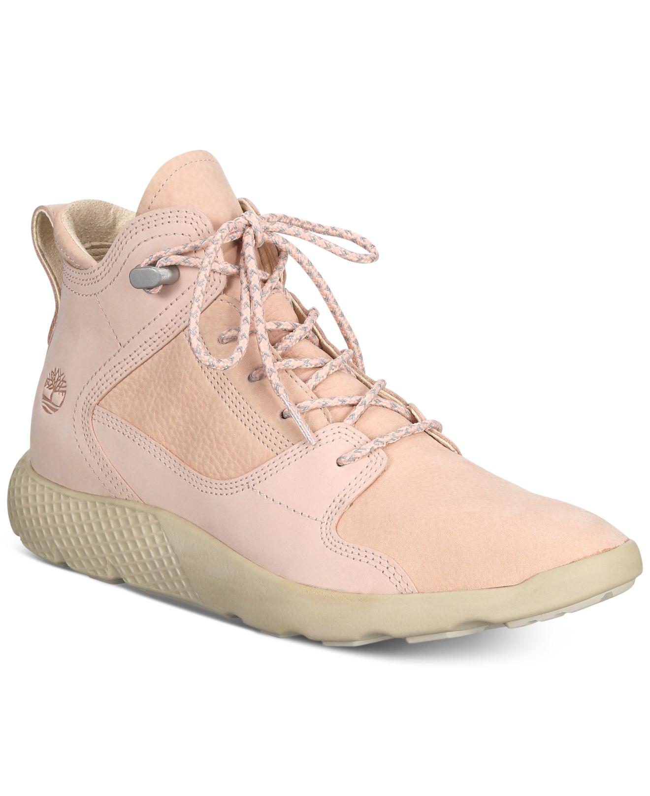 timberland pink sneakers