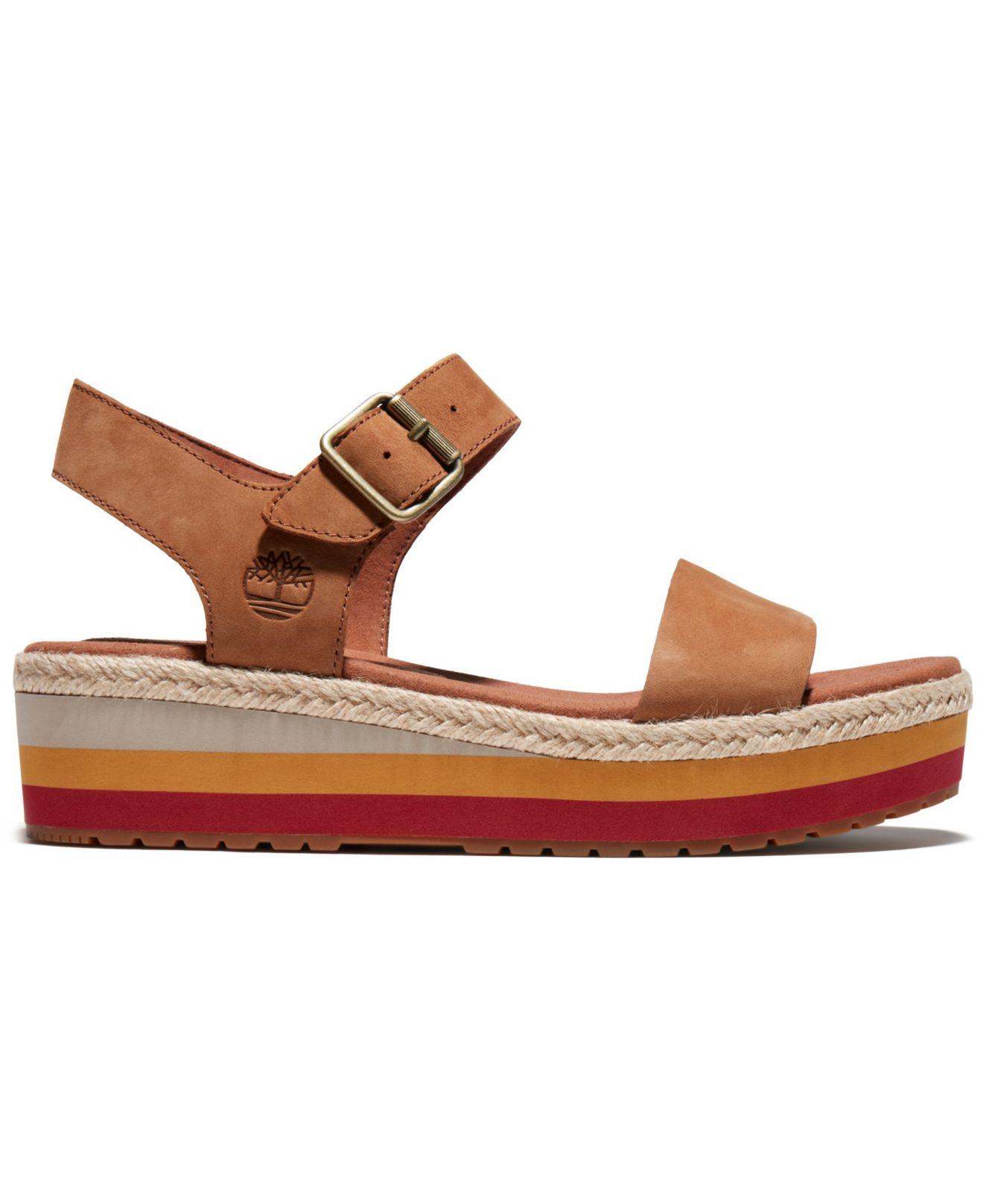 Hick Bouwen Traditioneel Timberland Santorini Sun 2 Ankle-strap Sandals in Brown | Lyst