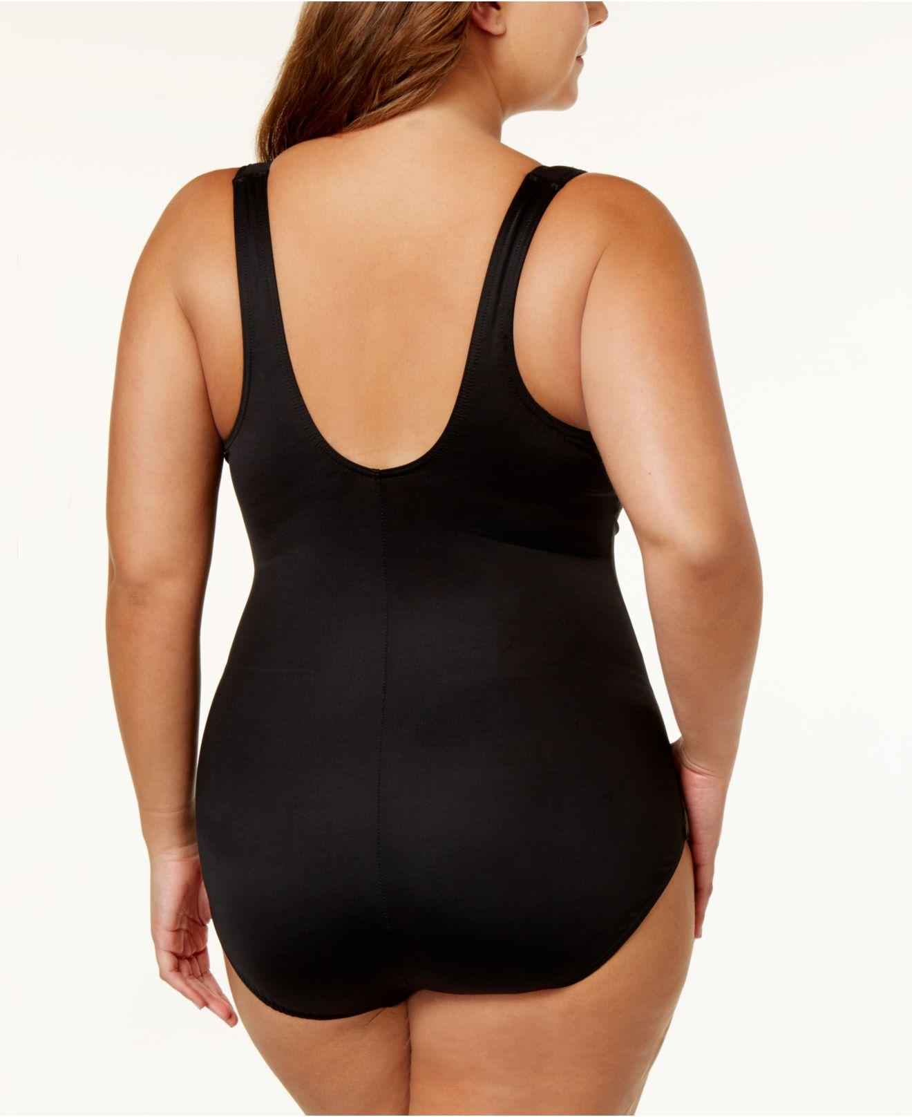 Miraclesuit Plus Size Swimsuit, Escape Onepiece in Black Lyst