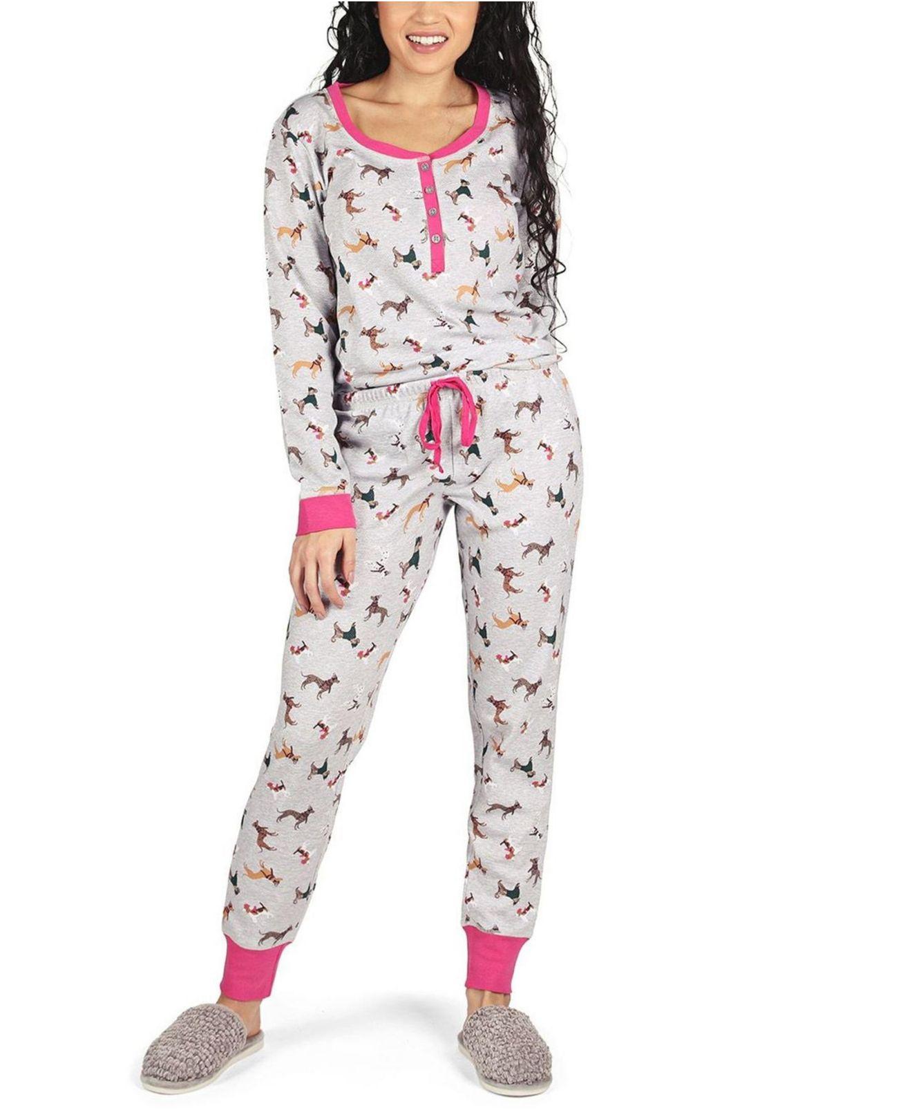 Memoi Dog Mania 2 Piece Pajama Set in Red Lyst