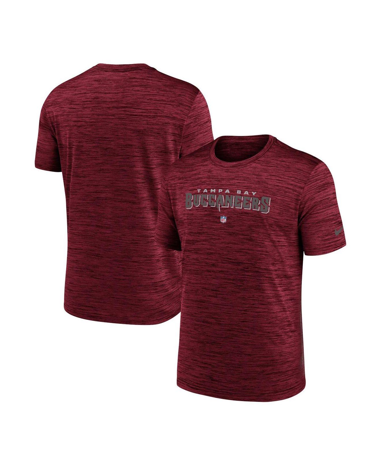 Nike Red Tampa Bay Buccaneers Velocity Performance T-shirt for Men