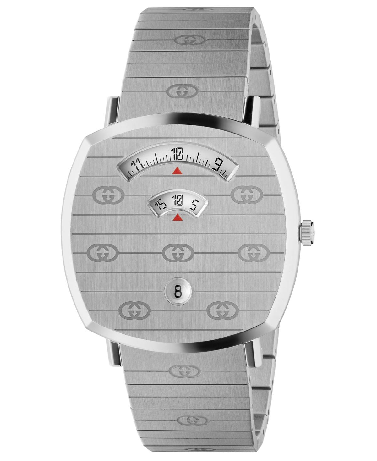 Brand New Gucci Silver Stainless Steel 2400L Dial Bangle Watch, Bracelet at  1stDibs | gucci bangle watch silver, silver bangle watch, gucci bracelet  watch silver