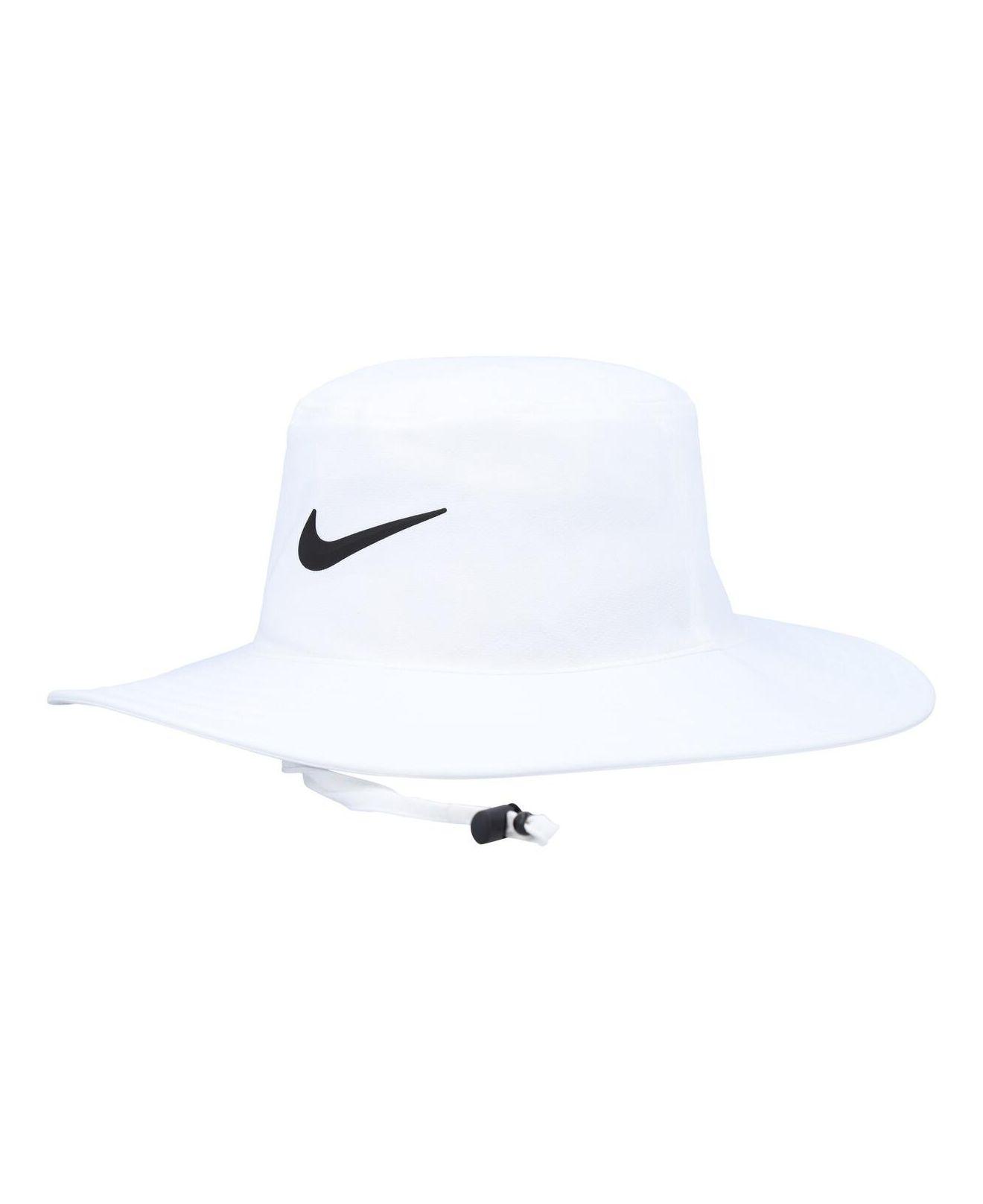 Nike Golf White Logo Uv Bucket Hat for Men Lyst