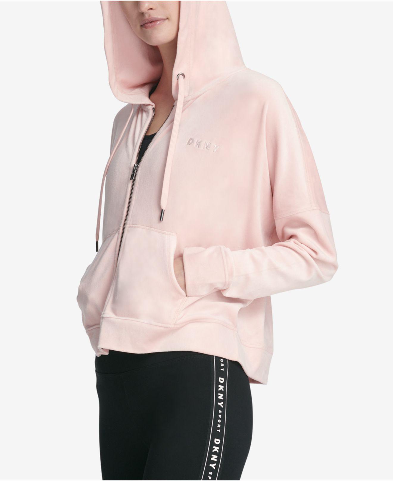 dkny pink sweatshirt