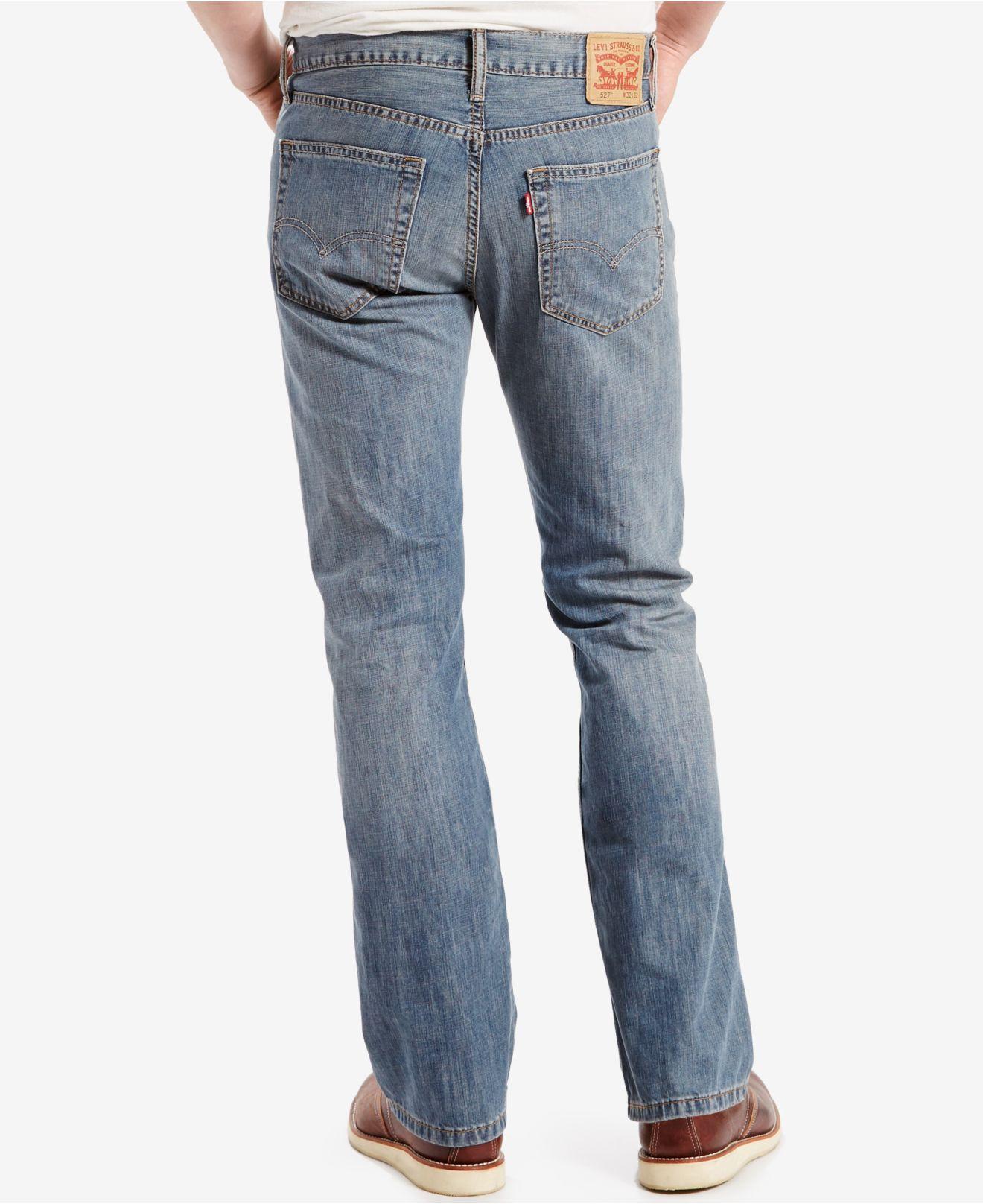 levis 527 medium chipped