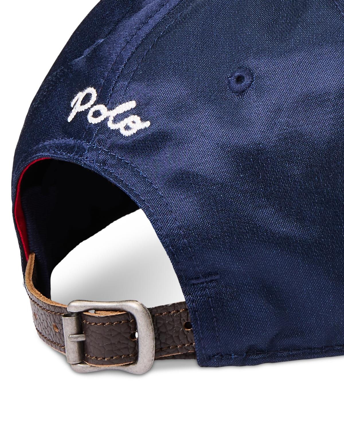 Polo Ralph Lauren ラルフローレン Logo-Patch Satin Ball Cap Logo-Patch Satin Ball Cap