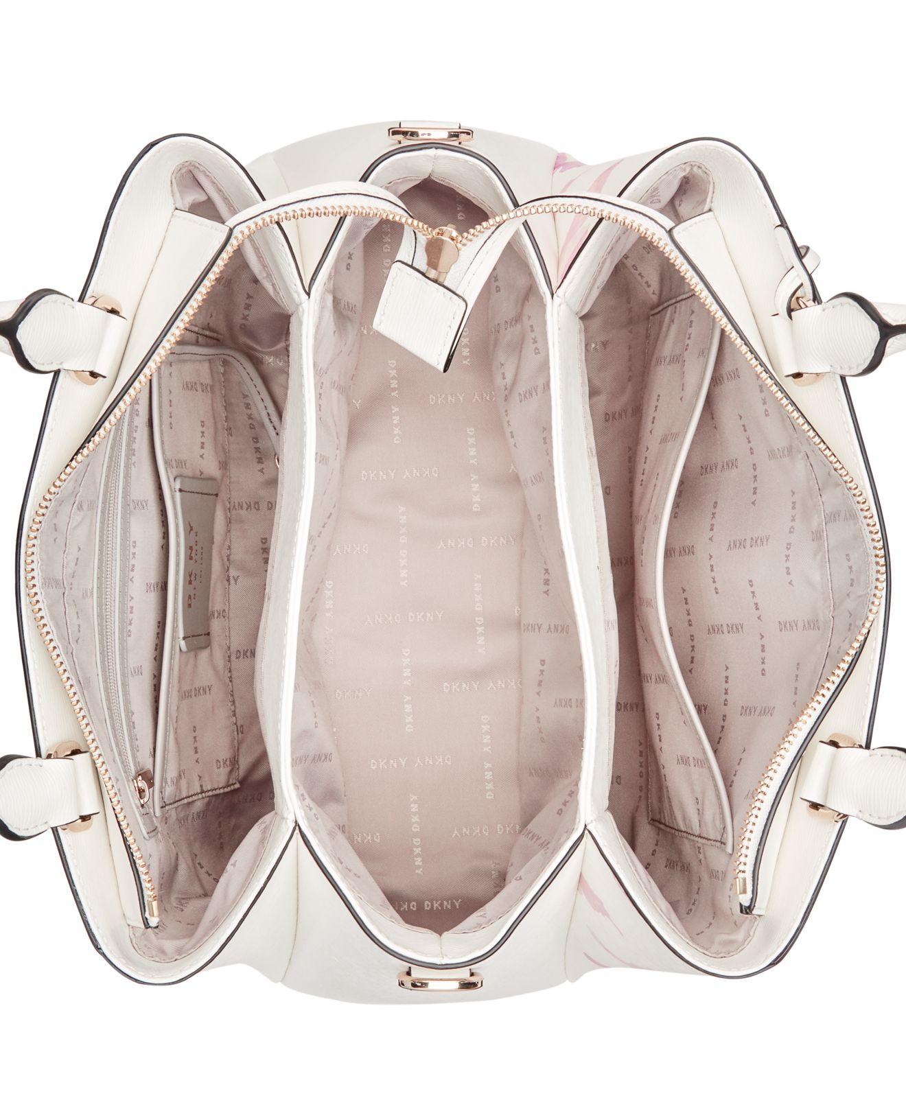 DKNY Paige Medium Leather Butterfly Satchel Created For Macy s in