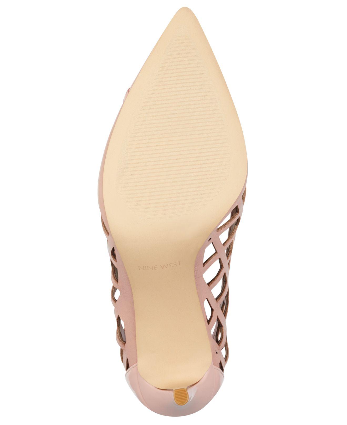 nine west tatum lattice pumps