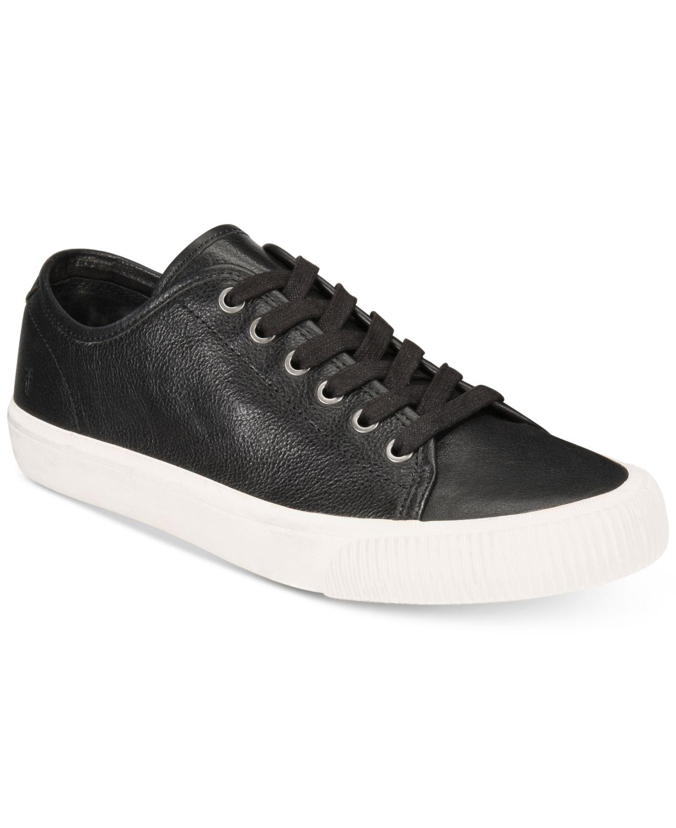 Frye Leather Patton Low-top Lace-up Sneakers, Created For Macy's in ...