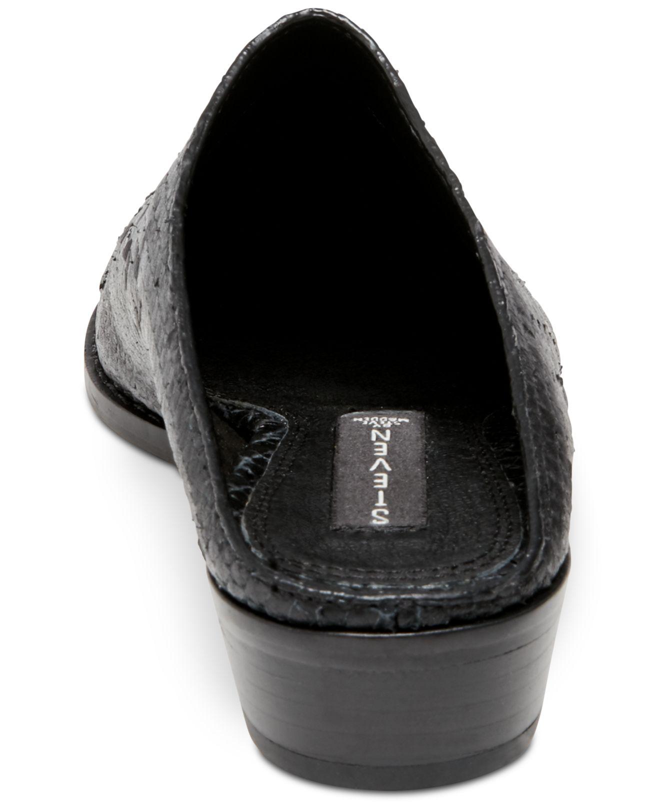 steve madden andrew leather mules
