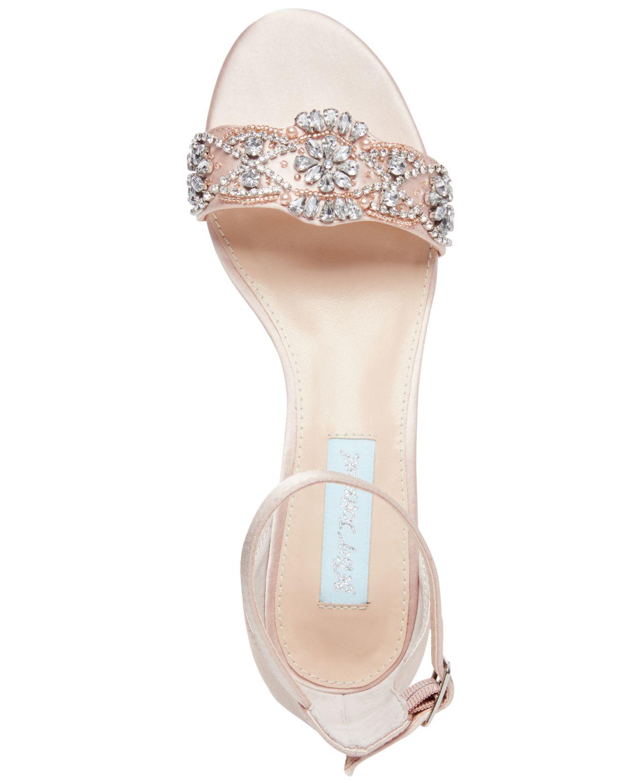 betsey johnson mel block heel