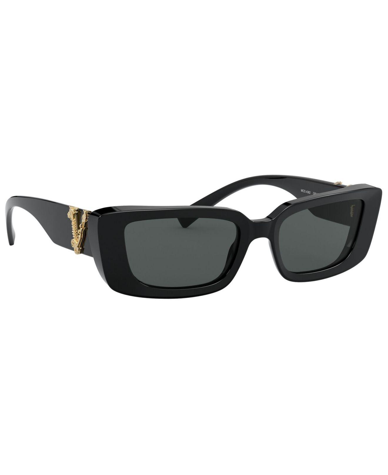 Versace Sunglasses, Ve4382 52 in Black | Lyst