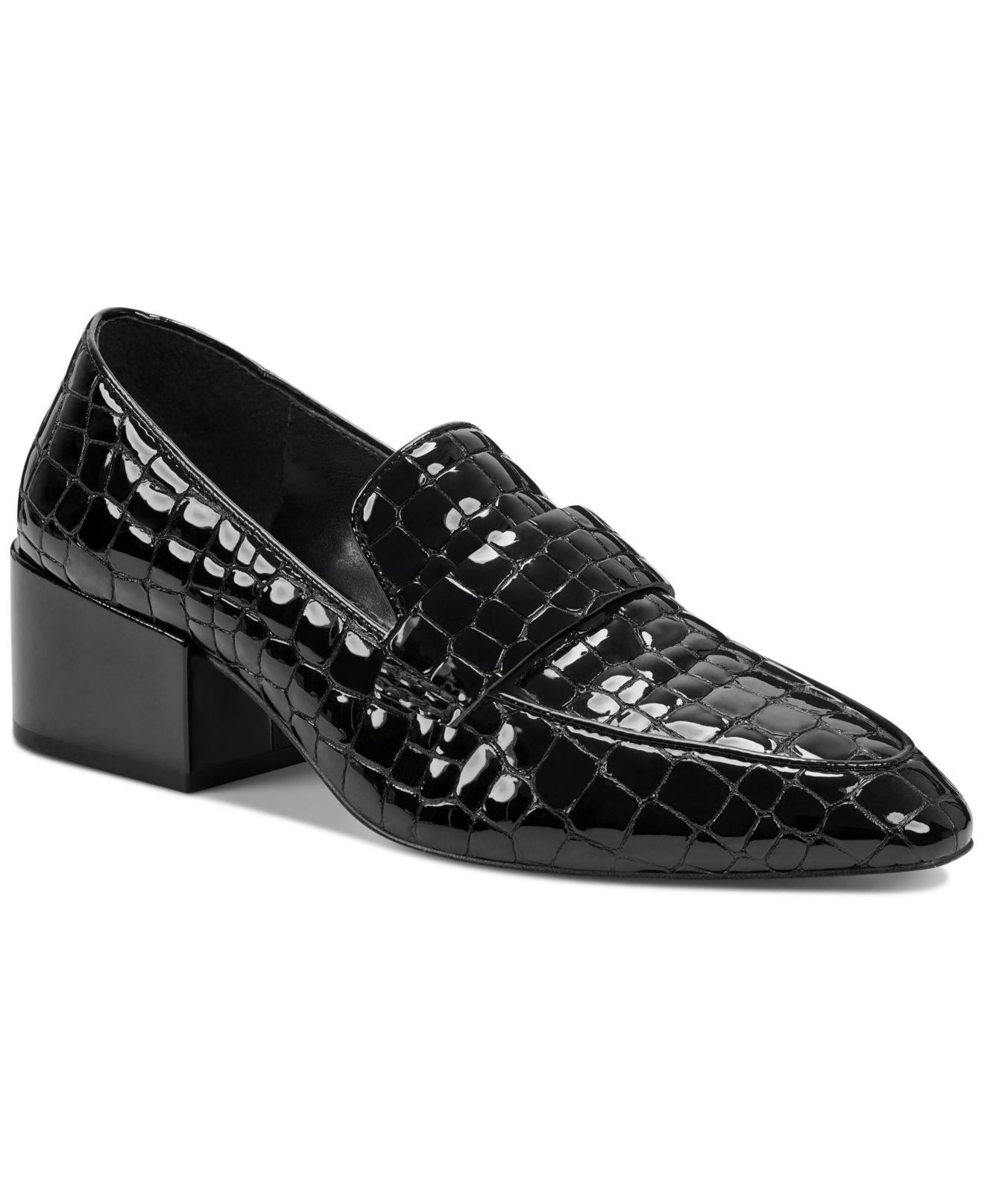 vince camuto black loafers