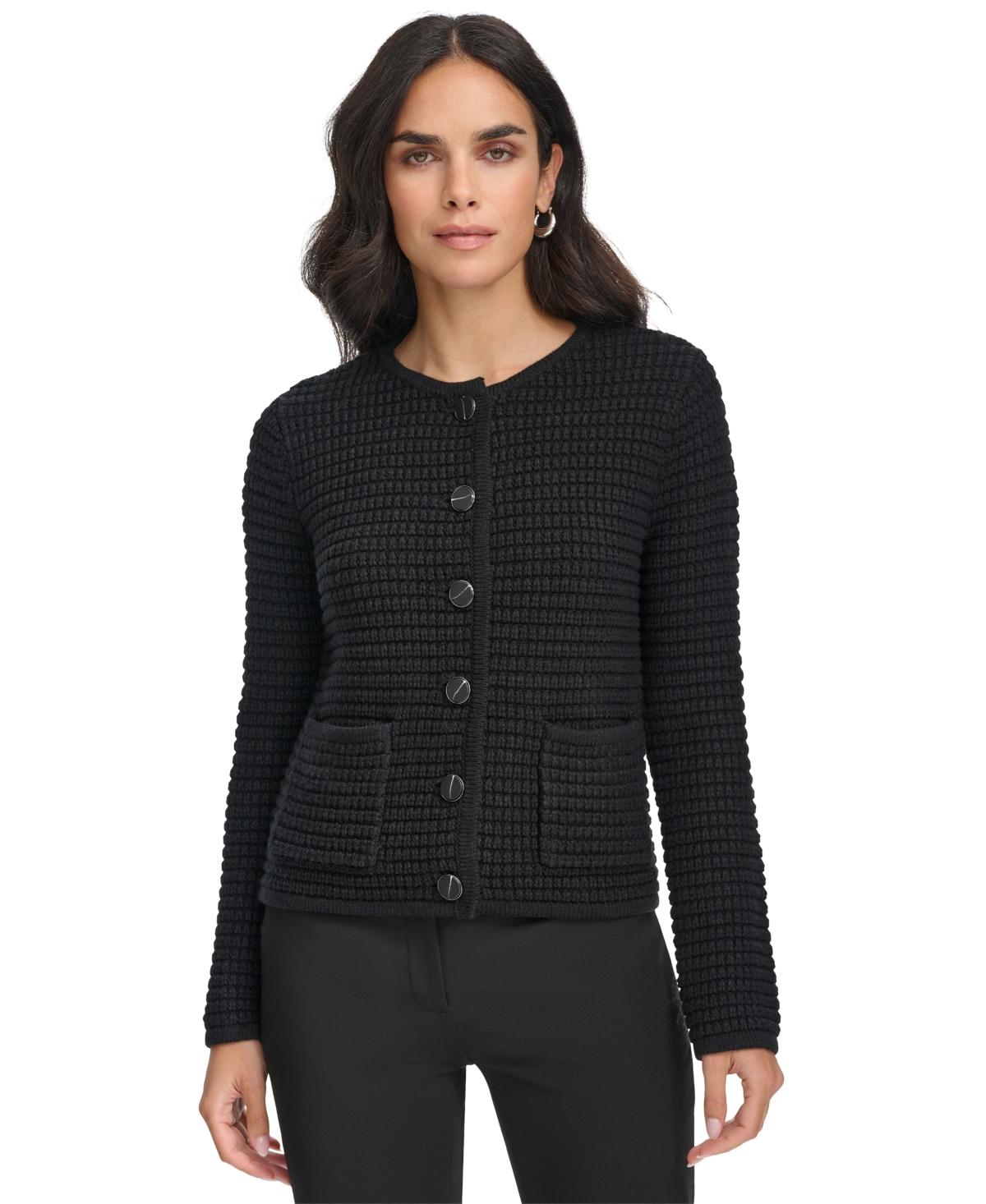 Calvin klein cardigan sweater deals