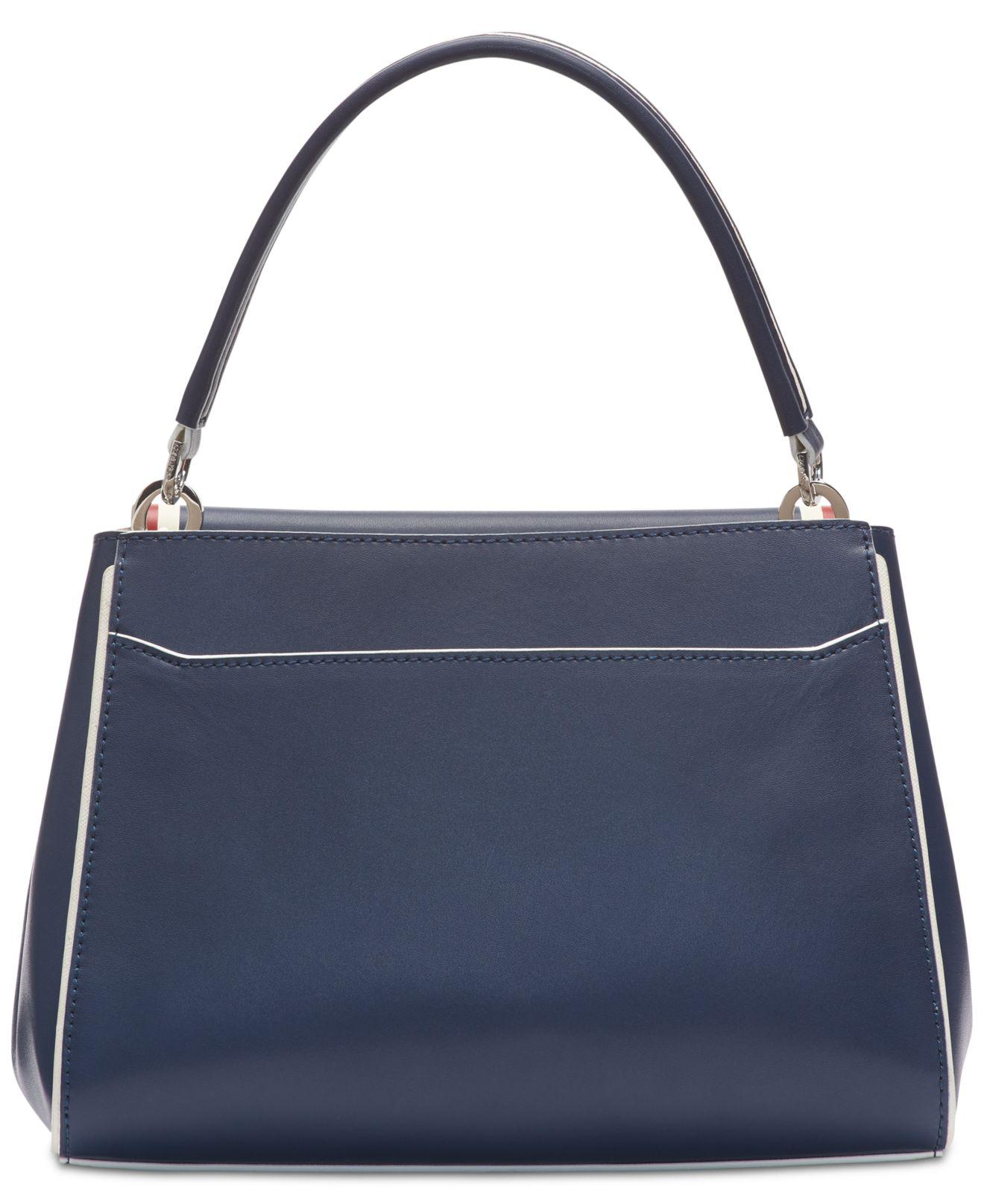 calvin klein tessie satchel