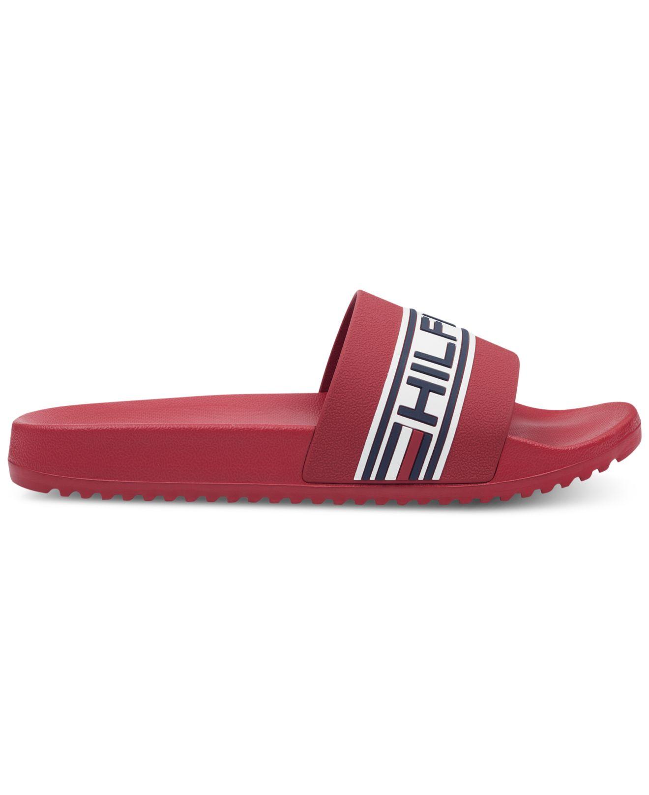 tommy hilfiger pastel slides