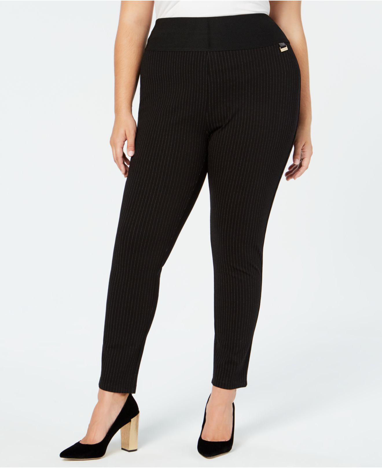 calvin klein black slacks