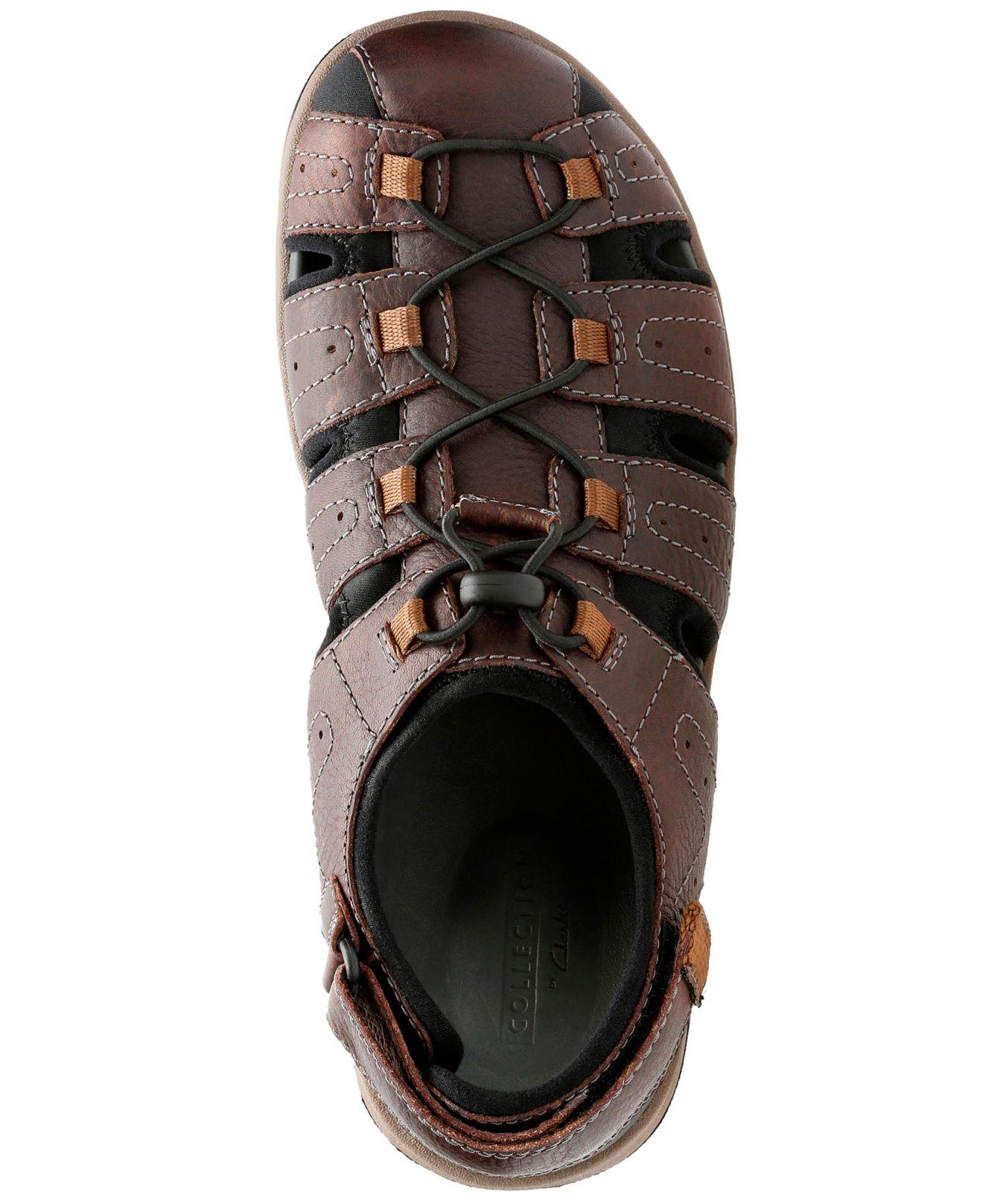 clarks men's brixby cove fisherman sandal