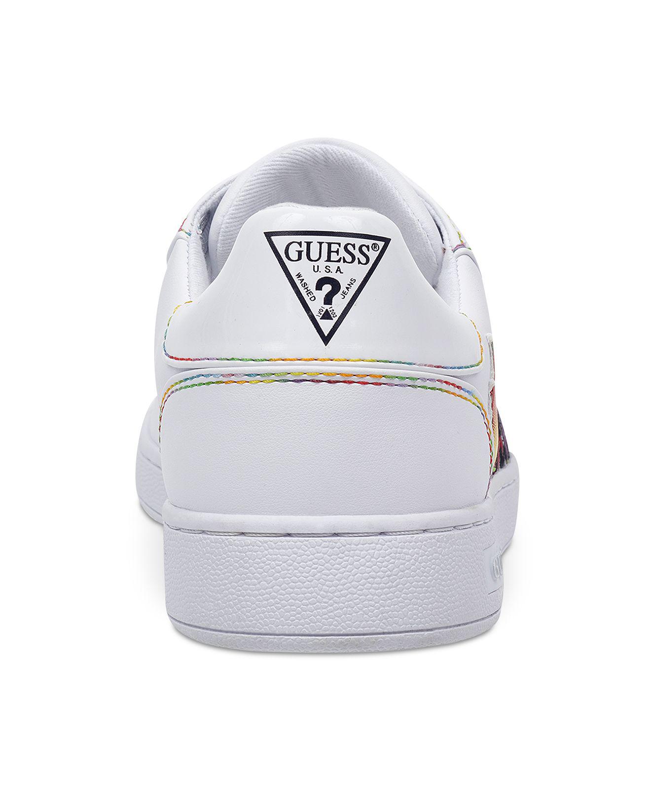Guess Crayza Sneakers in White - Lyst