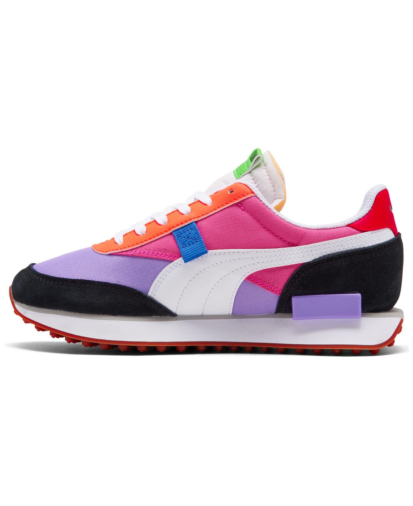 puma future rider play on violet