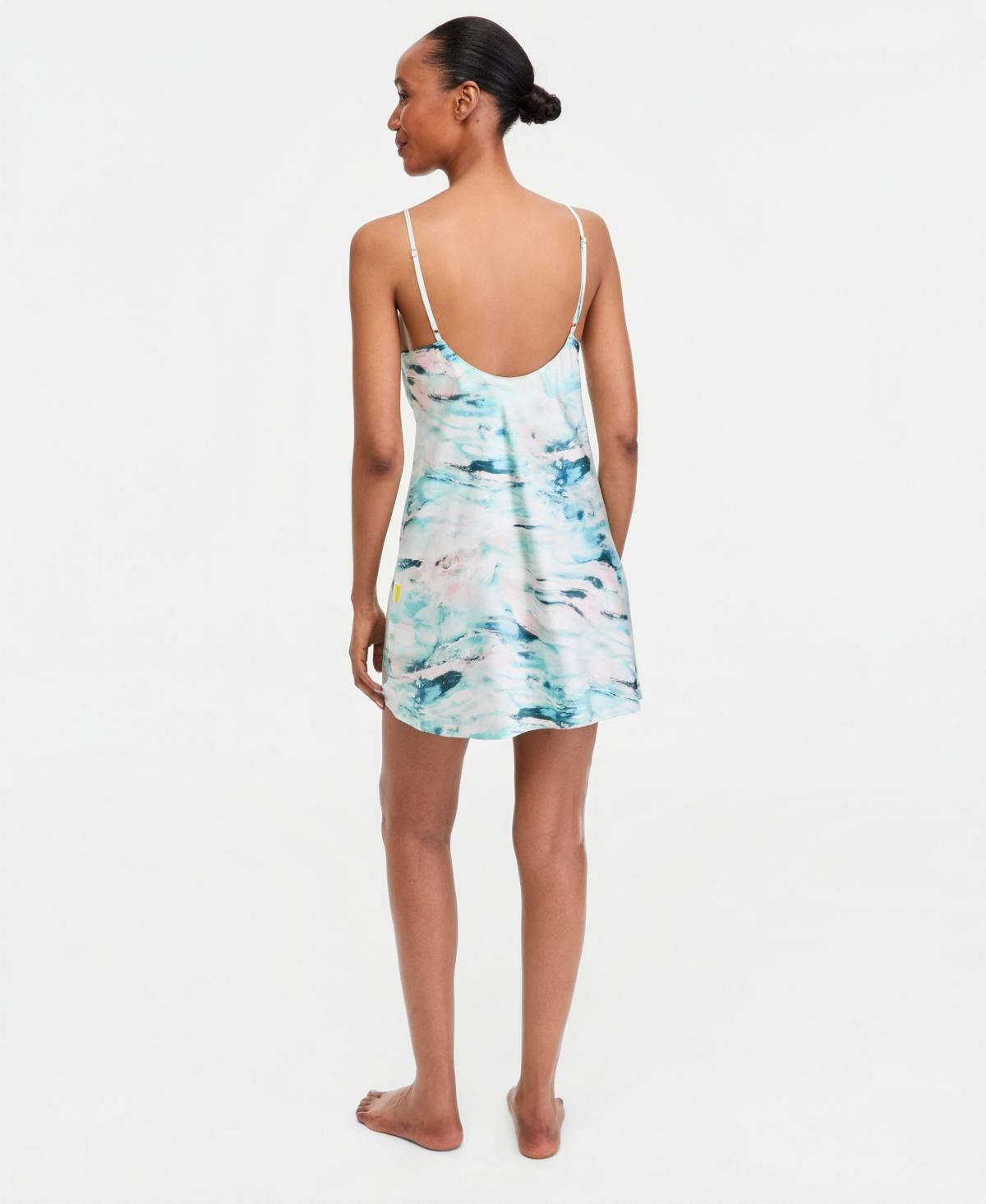 hospital blue dress Rock & Roll Denim Women's Blue Horse Print Mini Dress BWD1R06300 | Size Medium main image 0