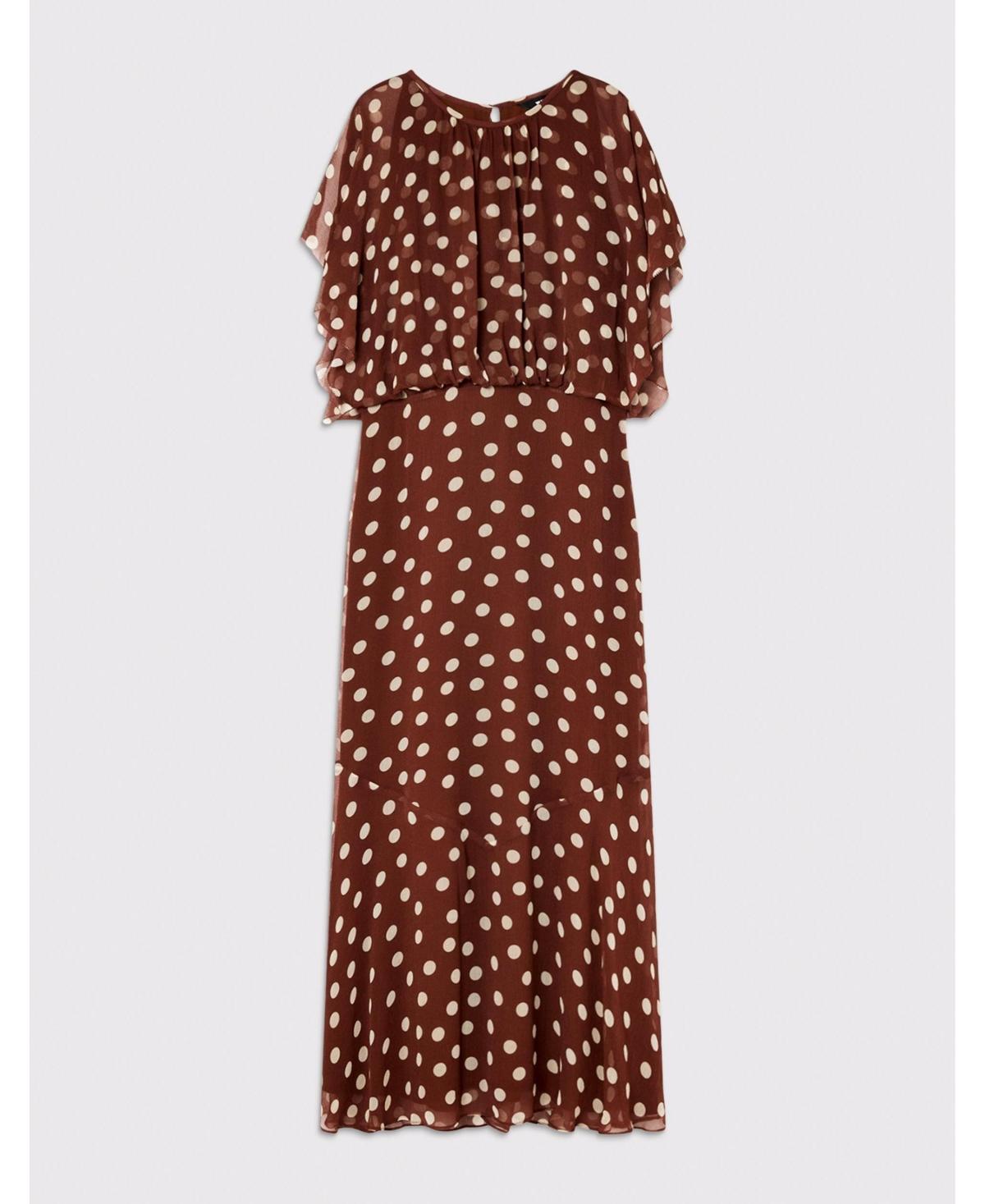 red polka dot dress macys Kenneth Cole Women's Cowl Neck Polka Dot Side Asymmetrical Mini Dress