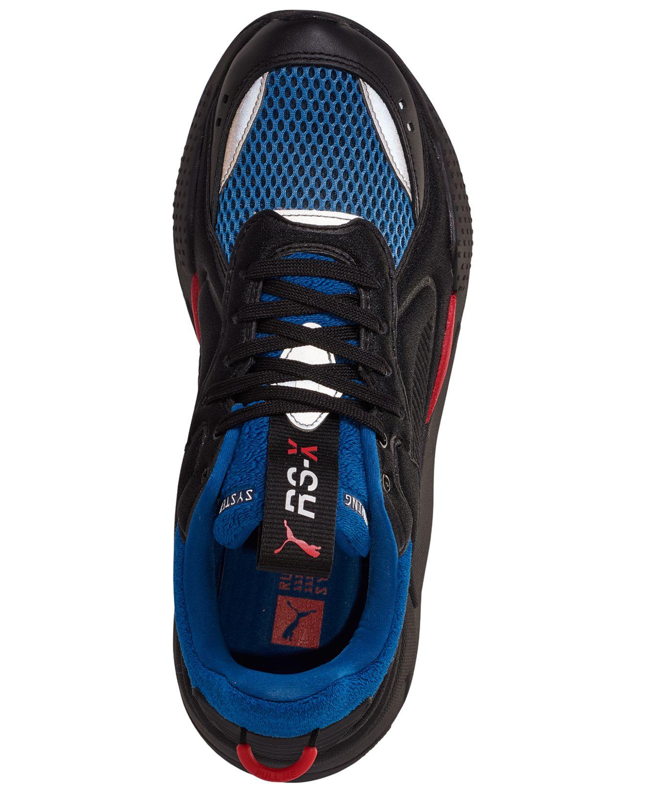 puma rs x softcase black and blue