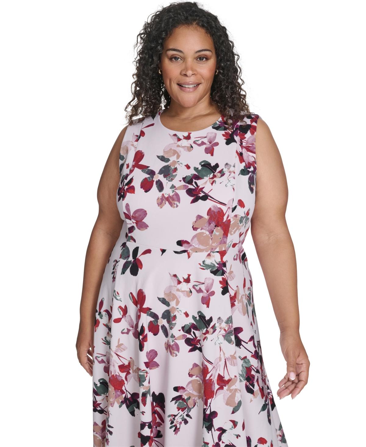 macy's calvin klein midi dresses Calvin Klein Women's Halter Neck Midi Dress