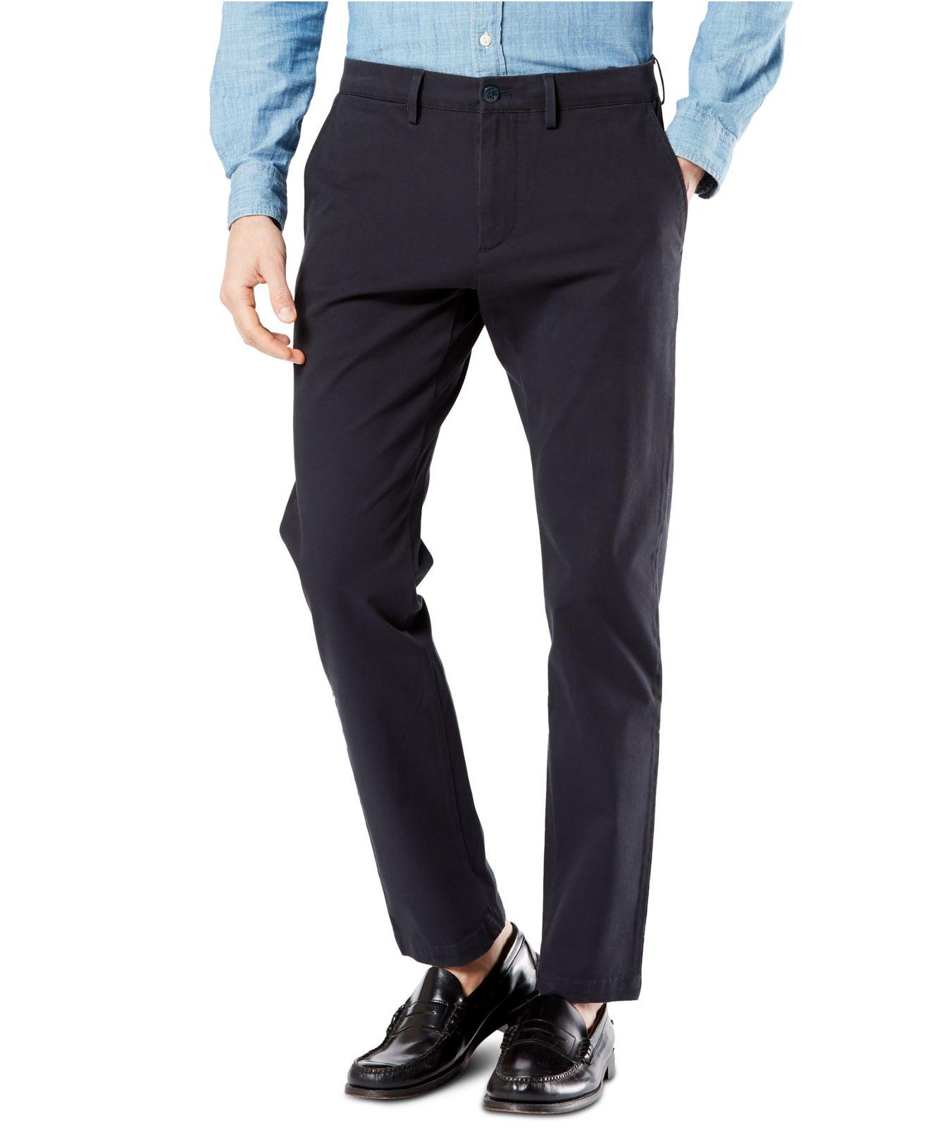 Dockers Cotton Big & Tall Slimfit Smart 360 Chino Pants in Navy (Blue