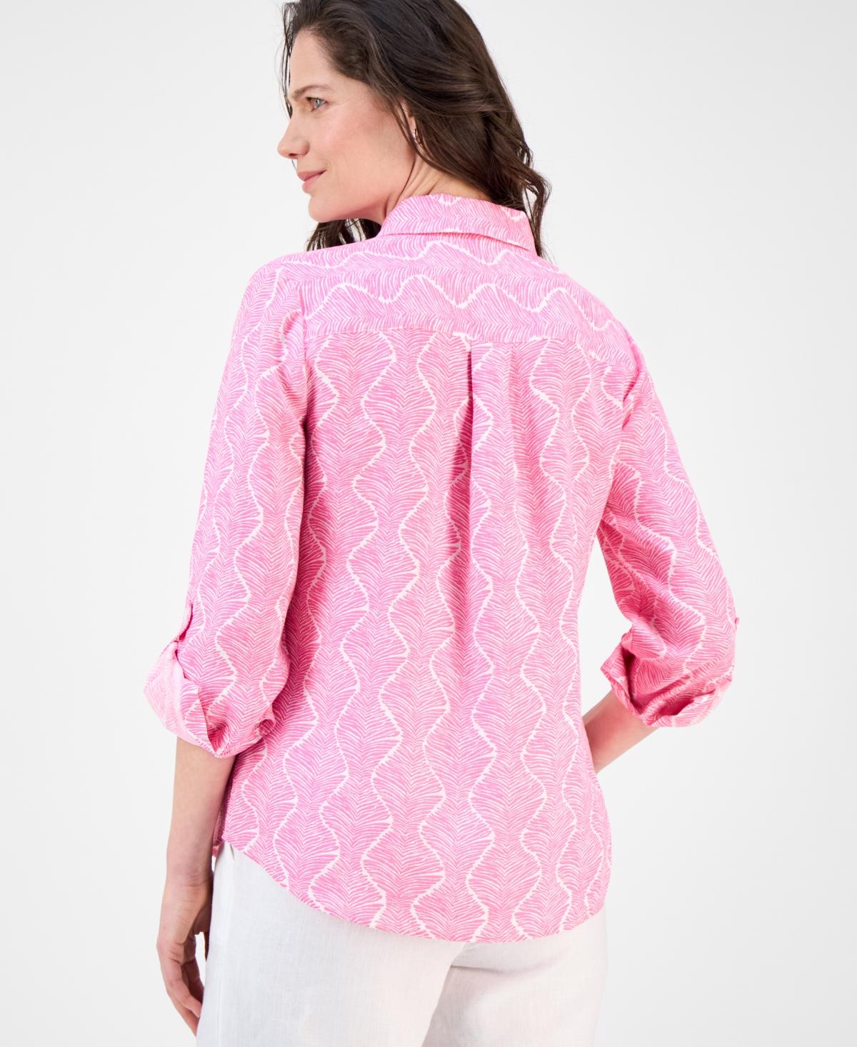 charter club petite blouses