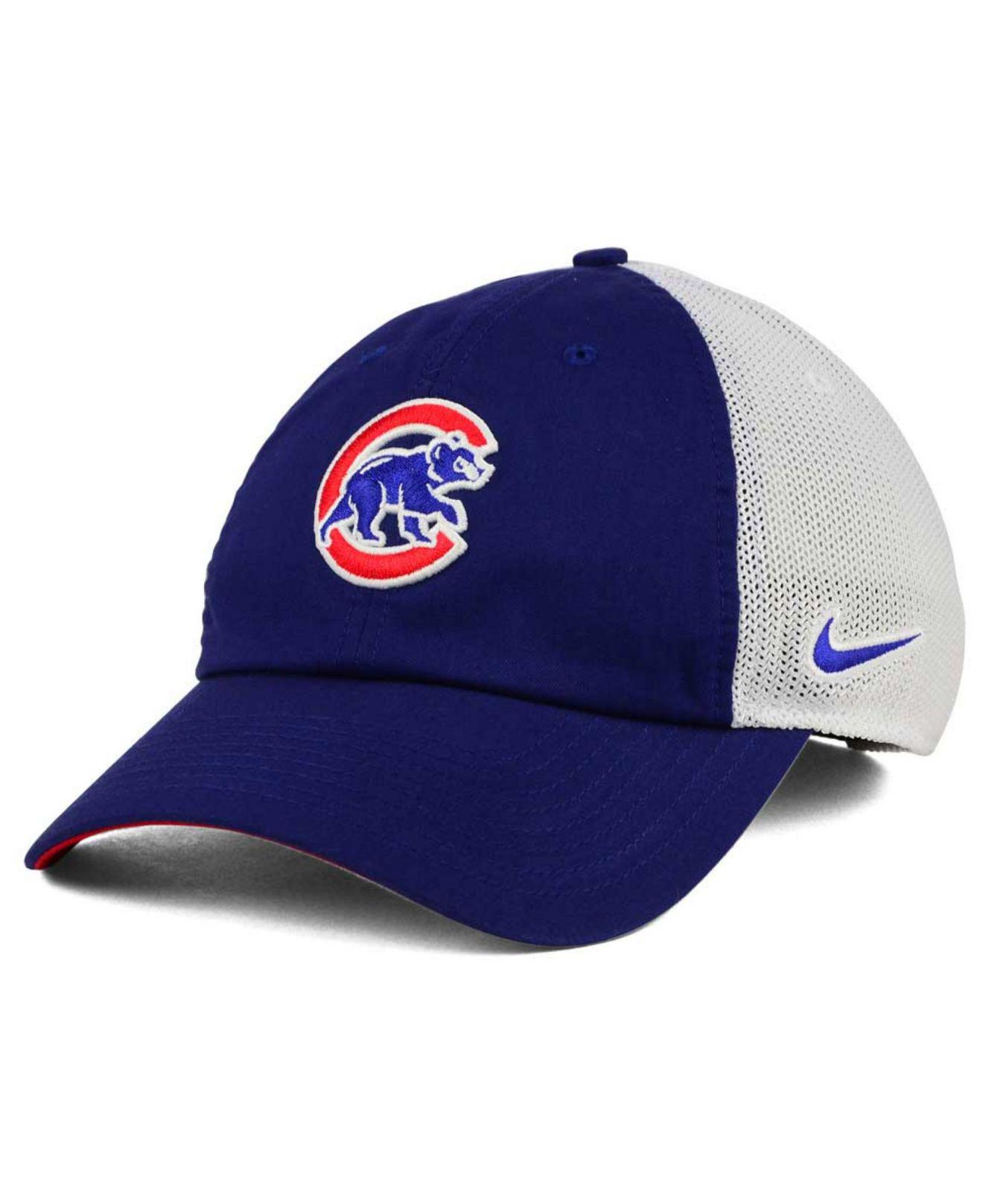 cubs dri fit hat