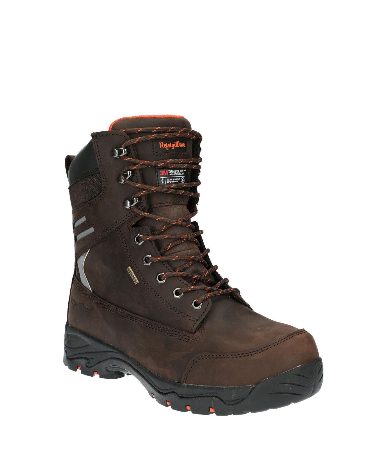 Refrigiwear Ice Viking Waterproof Insulated Work Boots in Brown for Men ...
