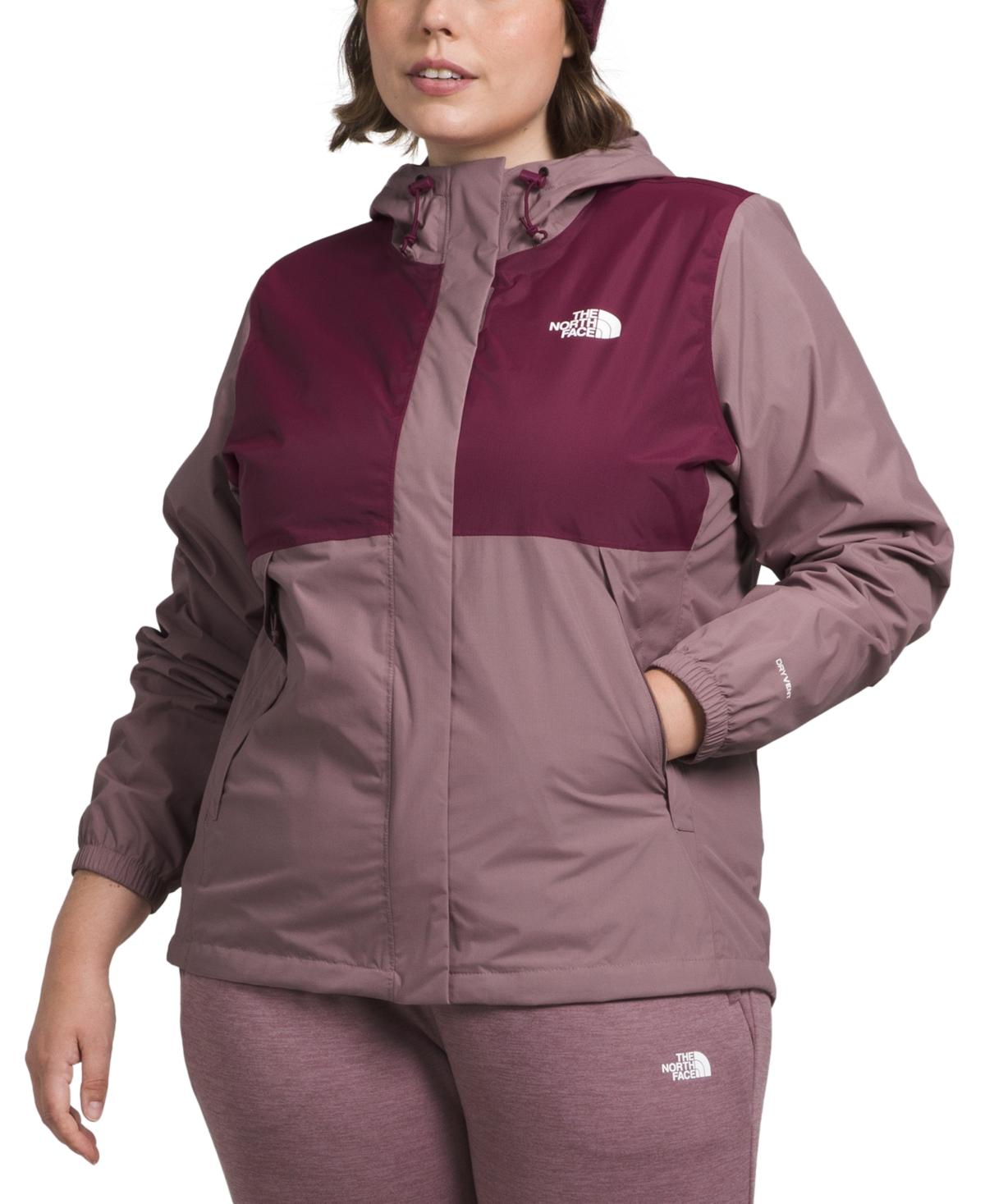 The North Face Plus Size Antora Jacket in Purple | Lyst