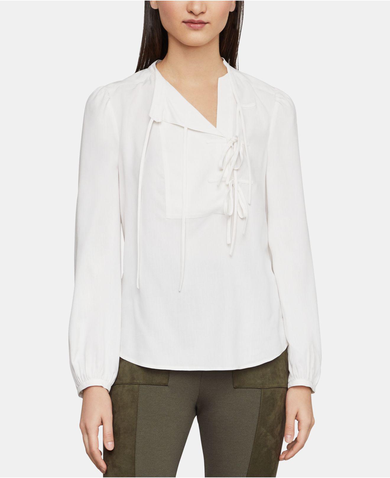 bcbg silk blouse