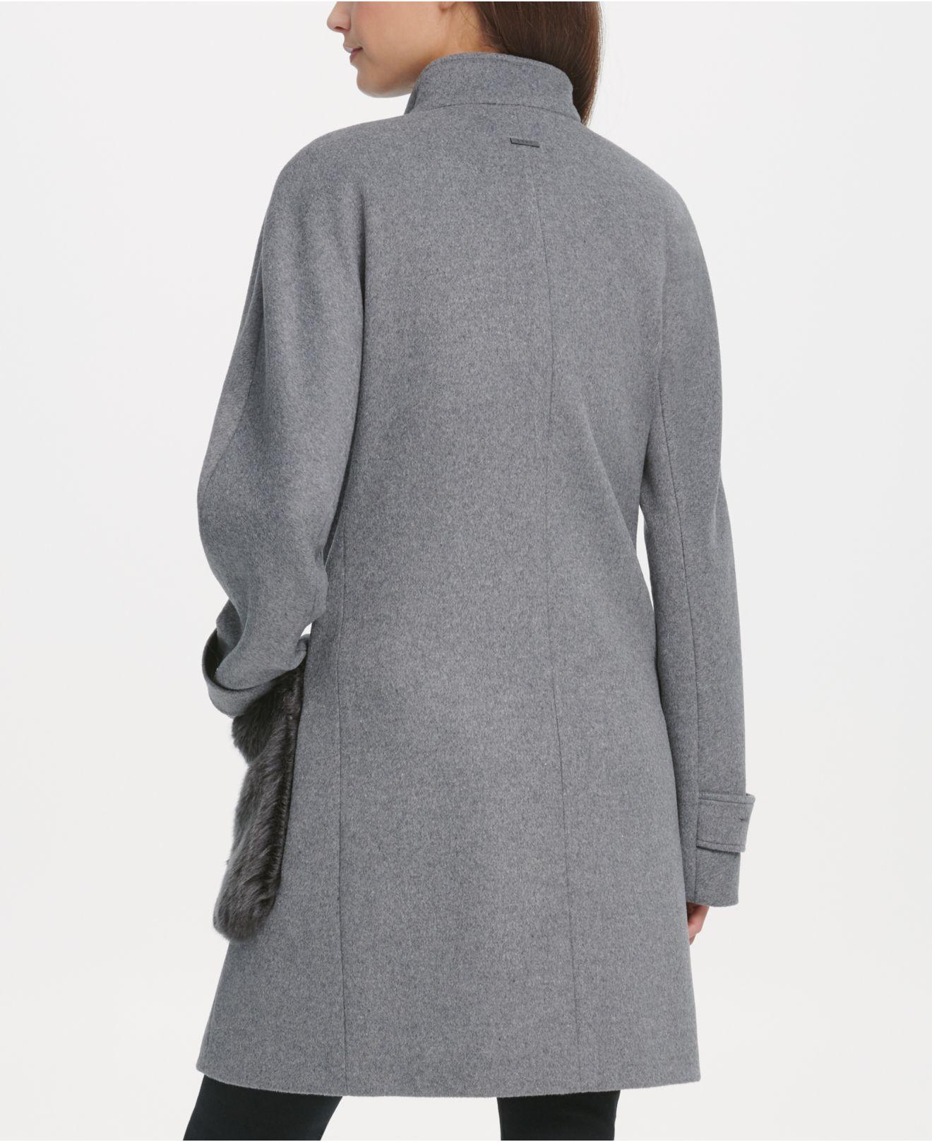 dkny walker coat