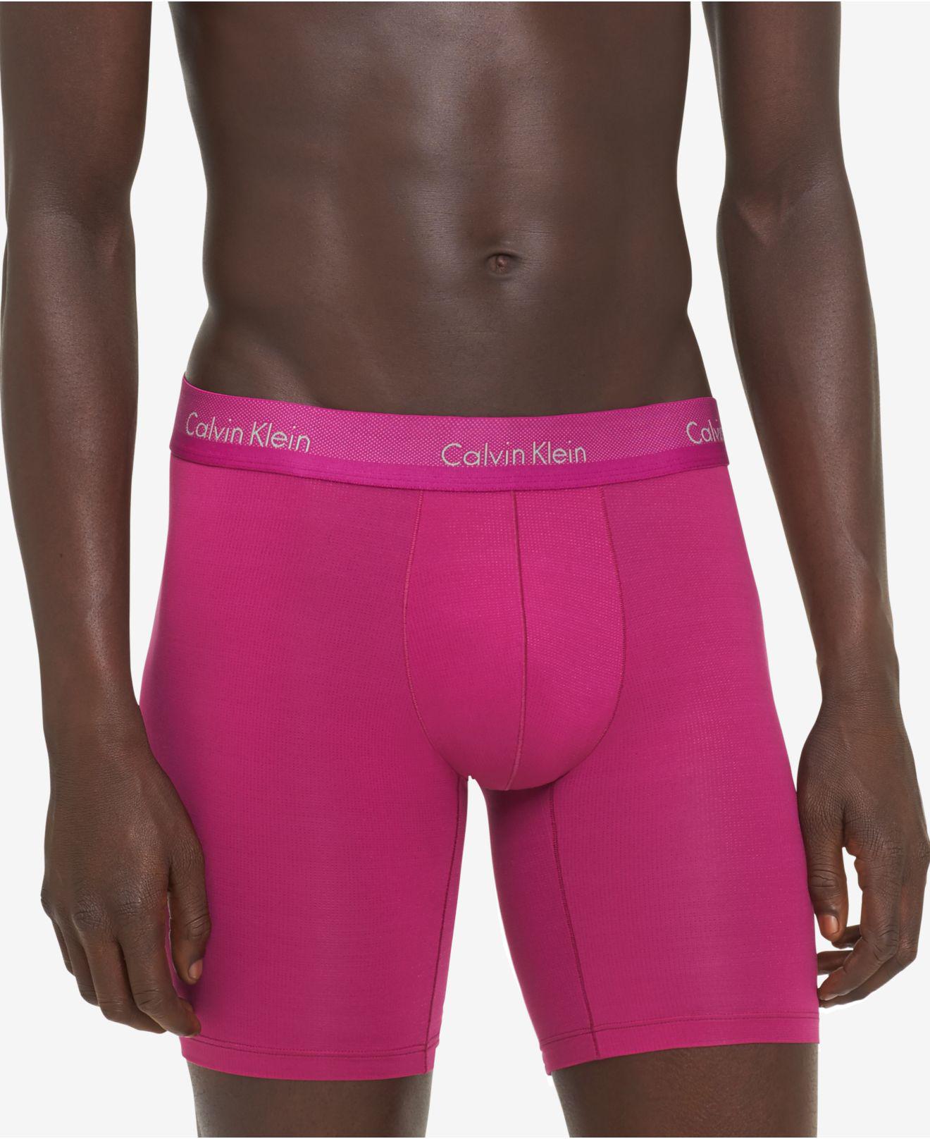 purple calvin klein boxers
