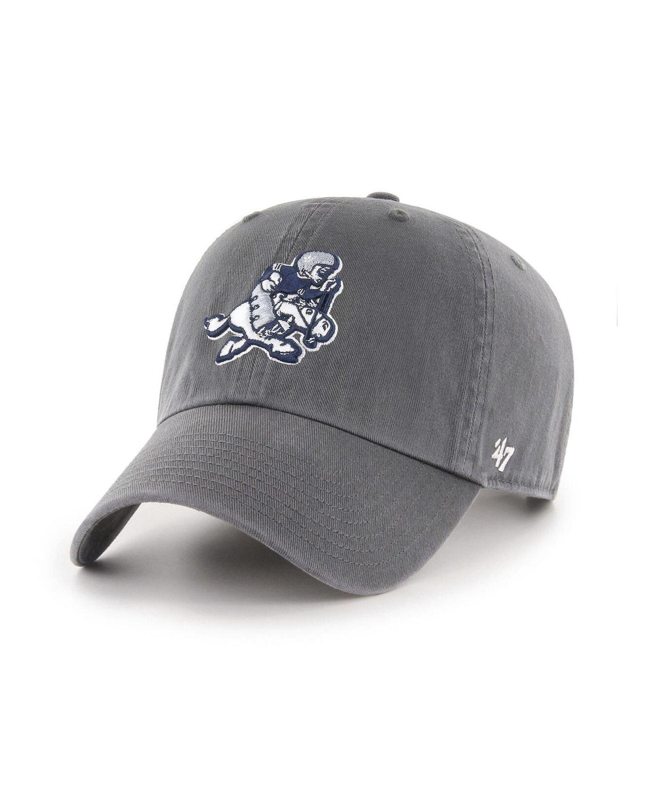 47 Men's Dallas Mavericks Grey Clean Up Adjustable Hat