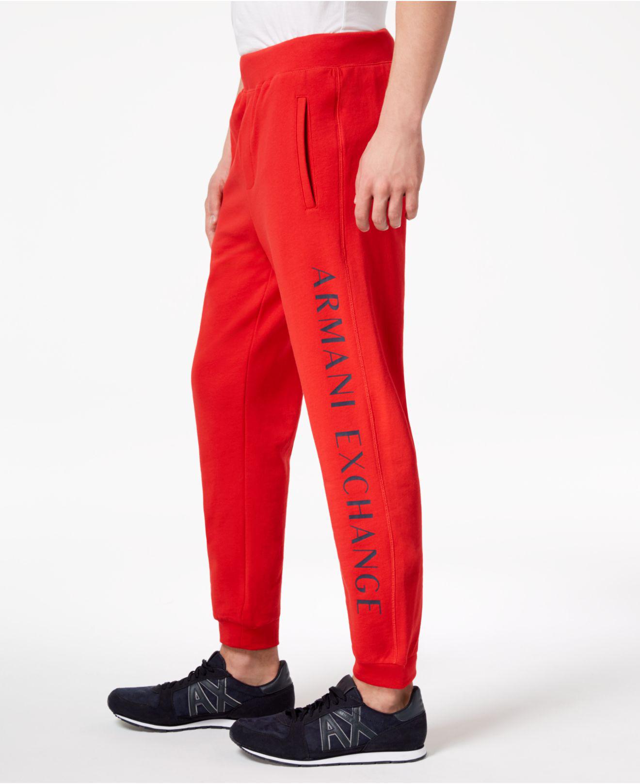 armani exchange sweatpants